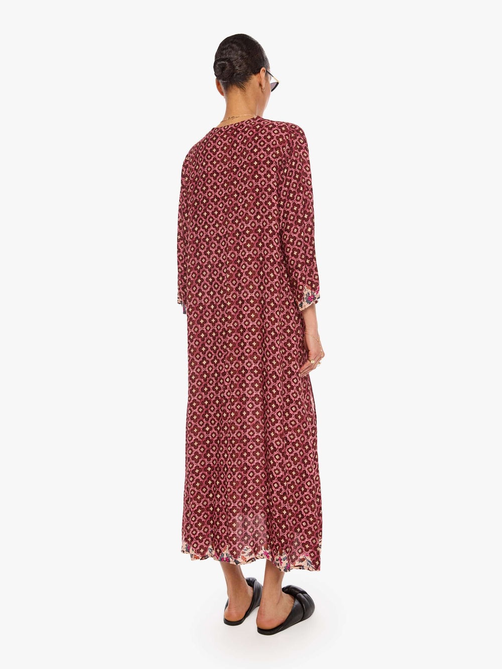 Brands Natalie Martin Isobel Dress | Mother Denim MOSAIC SPICE