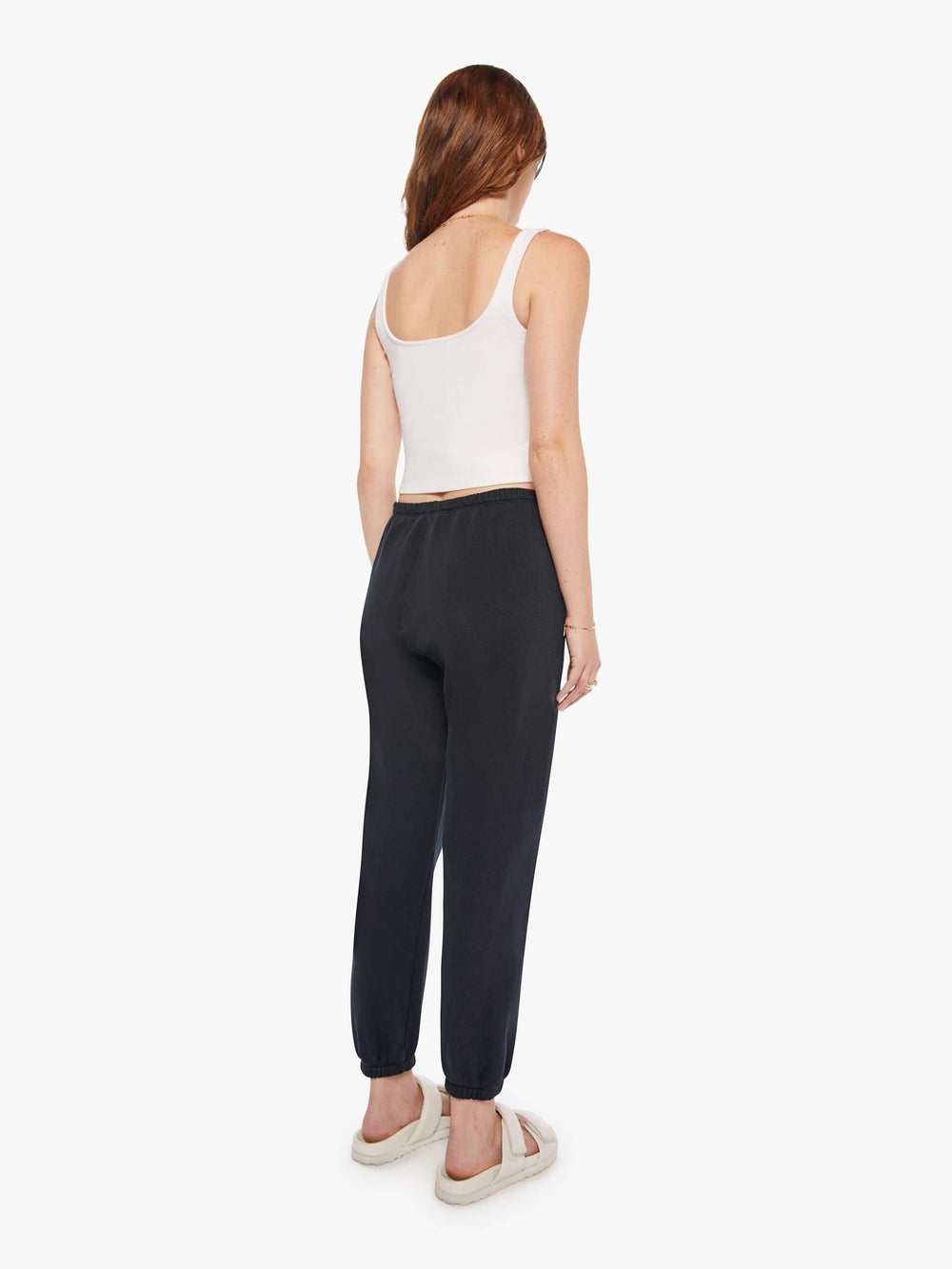 Brands SPRWMN Heart Sweatpant | Mother Denim Black