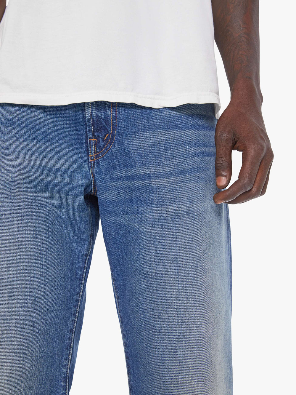 Men The Big Shot | Mother Denim Blue (Navy)