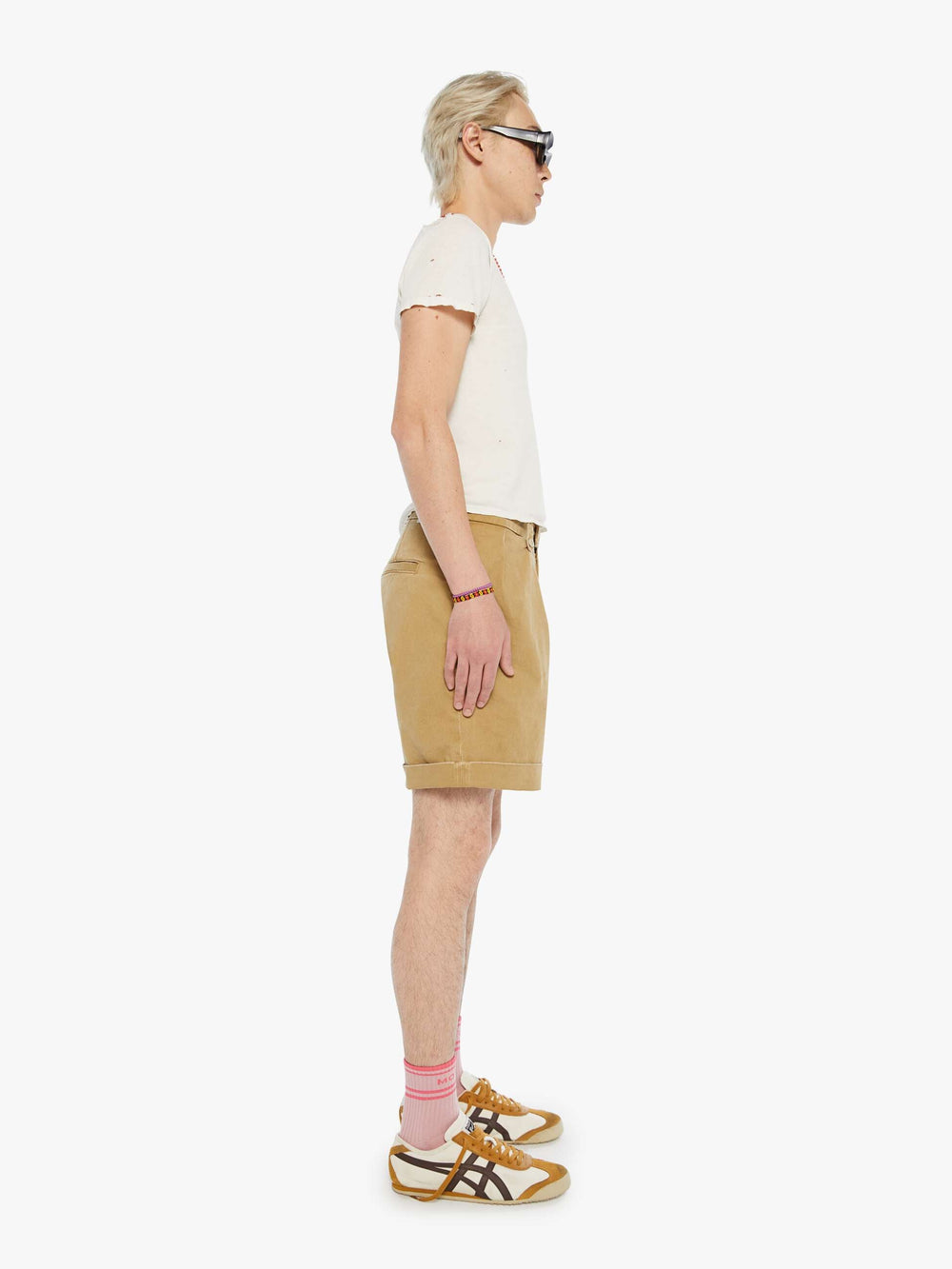 Men The Head Honcho Short | Mother Denim Khaki
