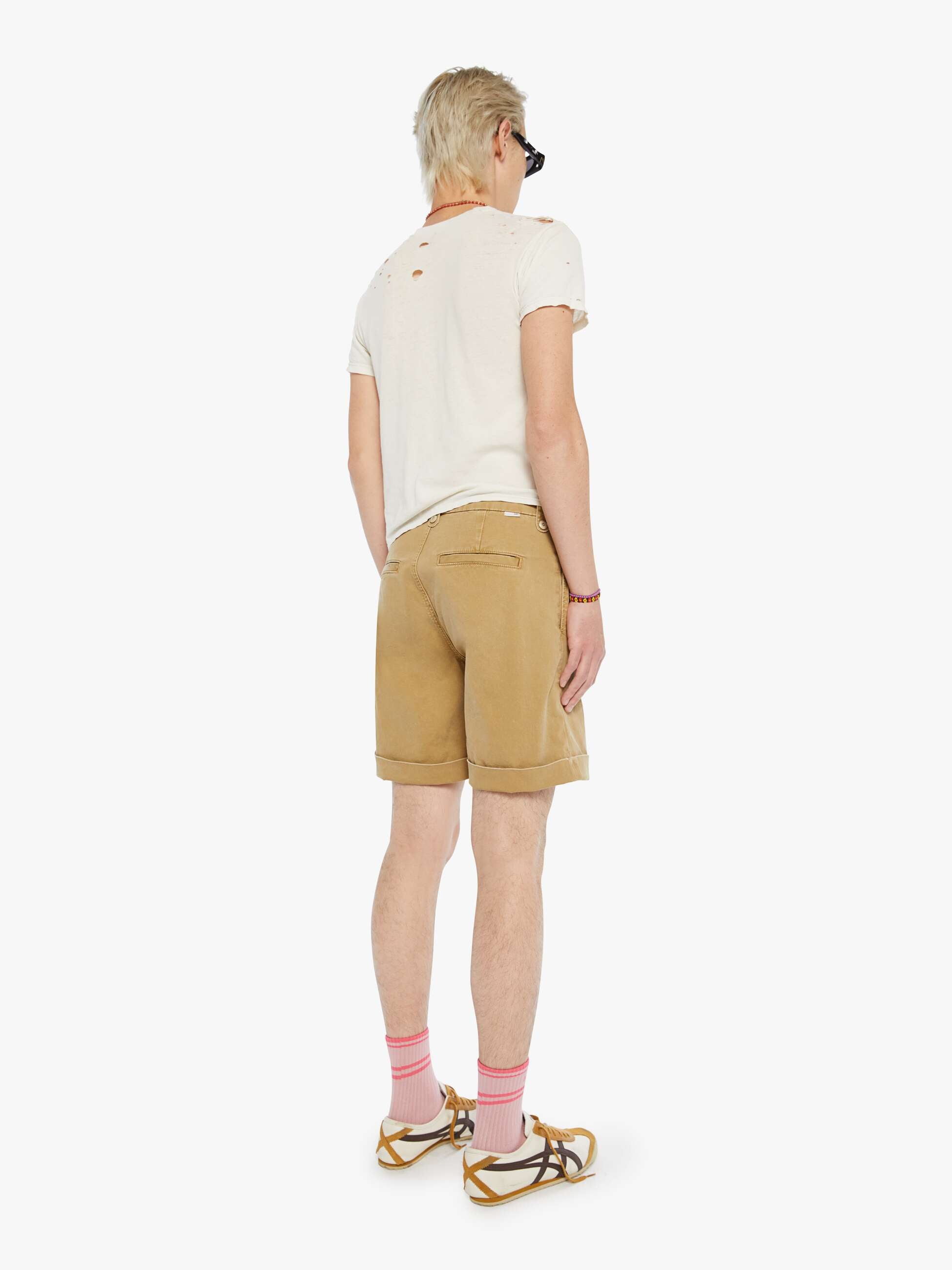 Men The Head Honcho Short | Mother Denim Khaki