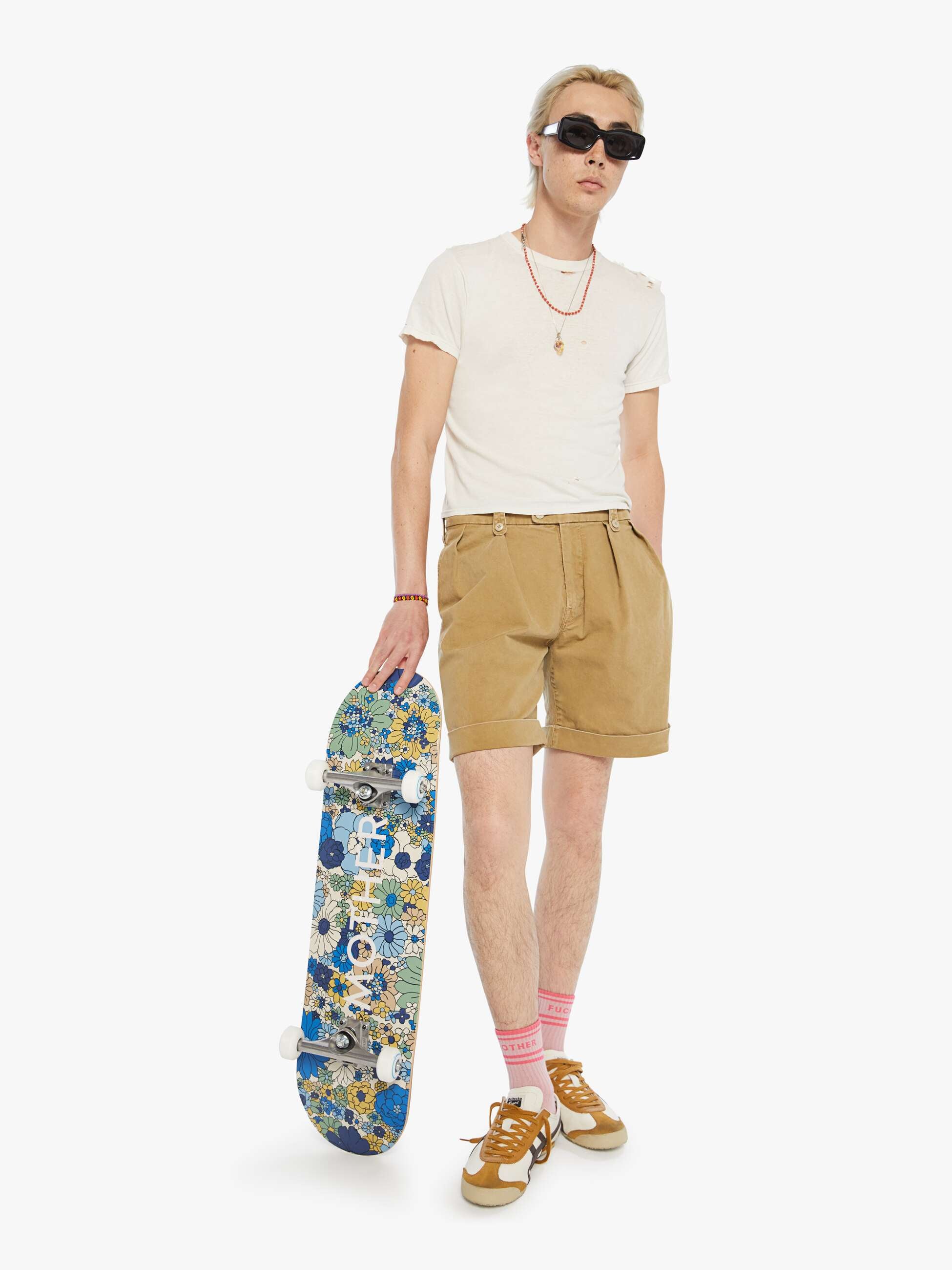 Men The Head Honcho Short | Mother Denim Khaki
