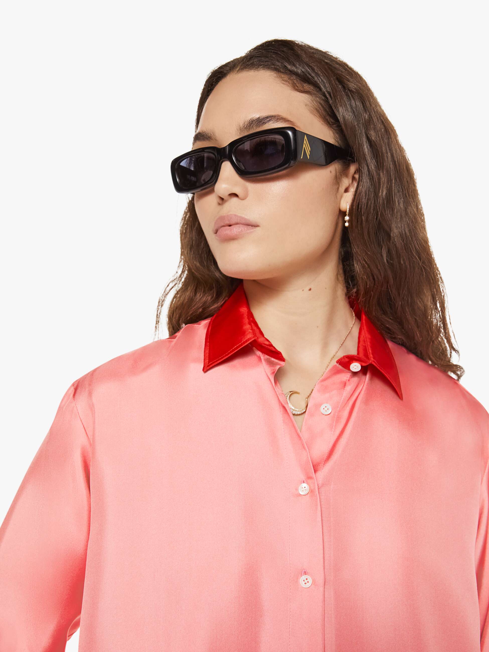 Women La Prestic Ouiston Liquette Top | Mother Denim ROSE MIX