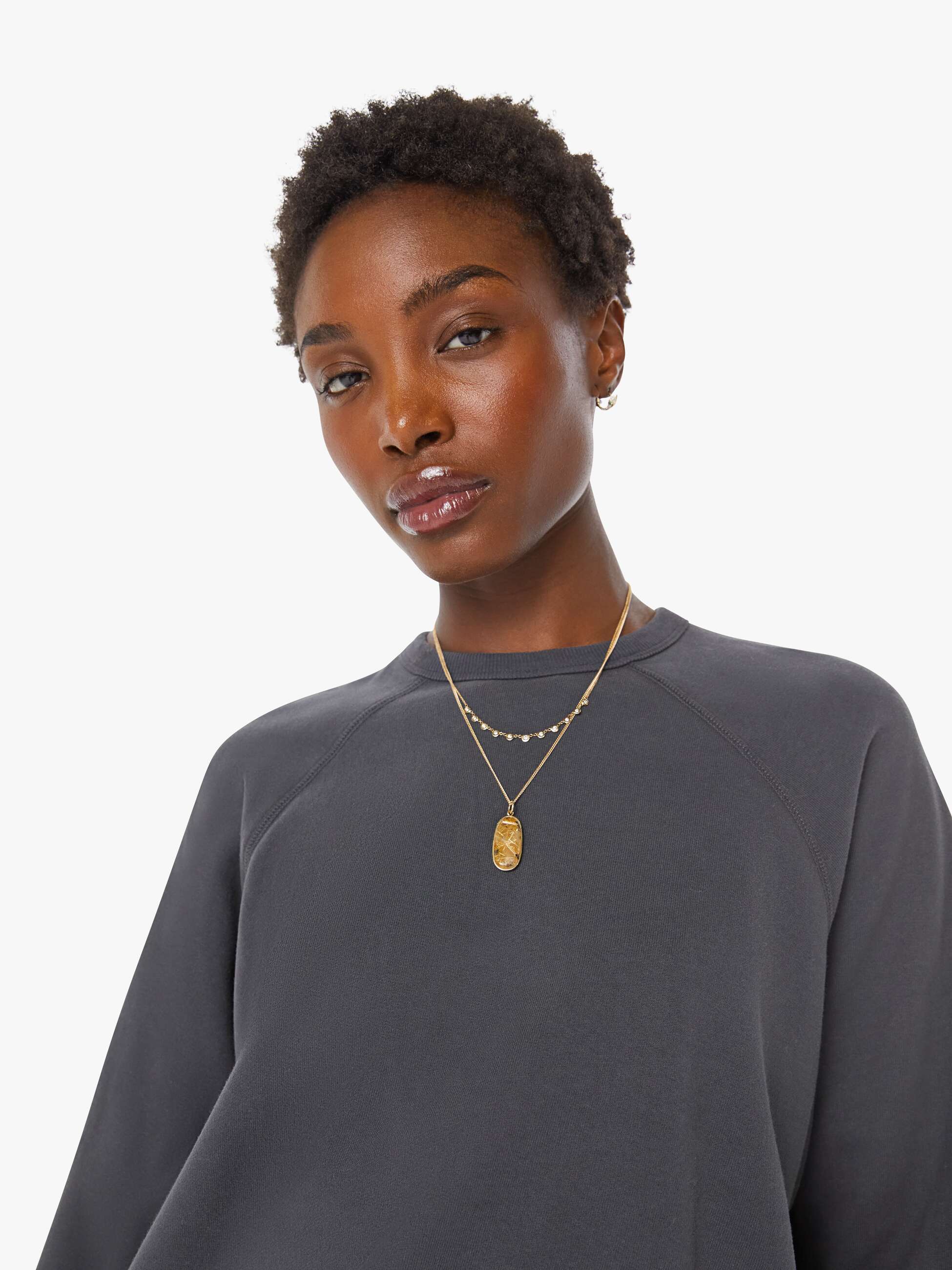 Women The Biggie Concert | Mother Denim Black