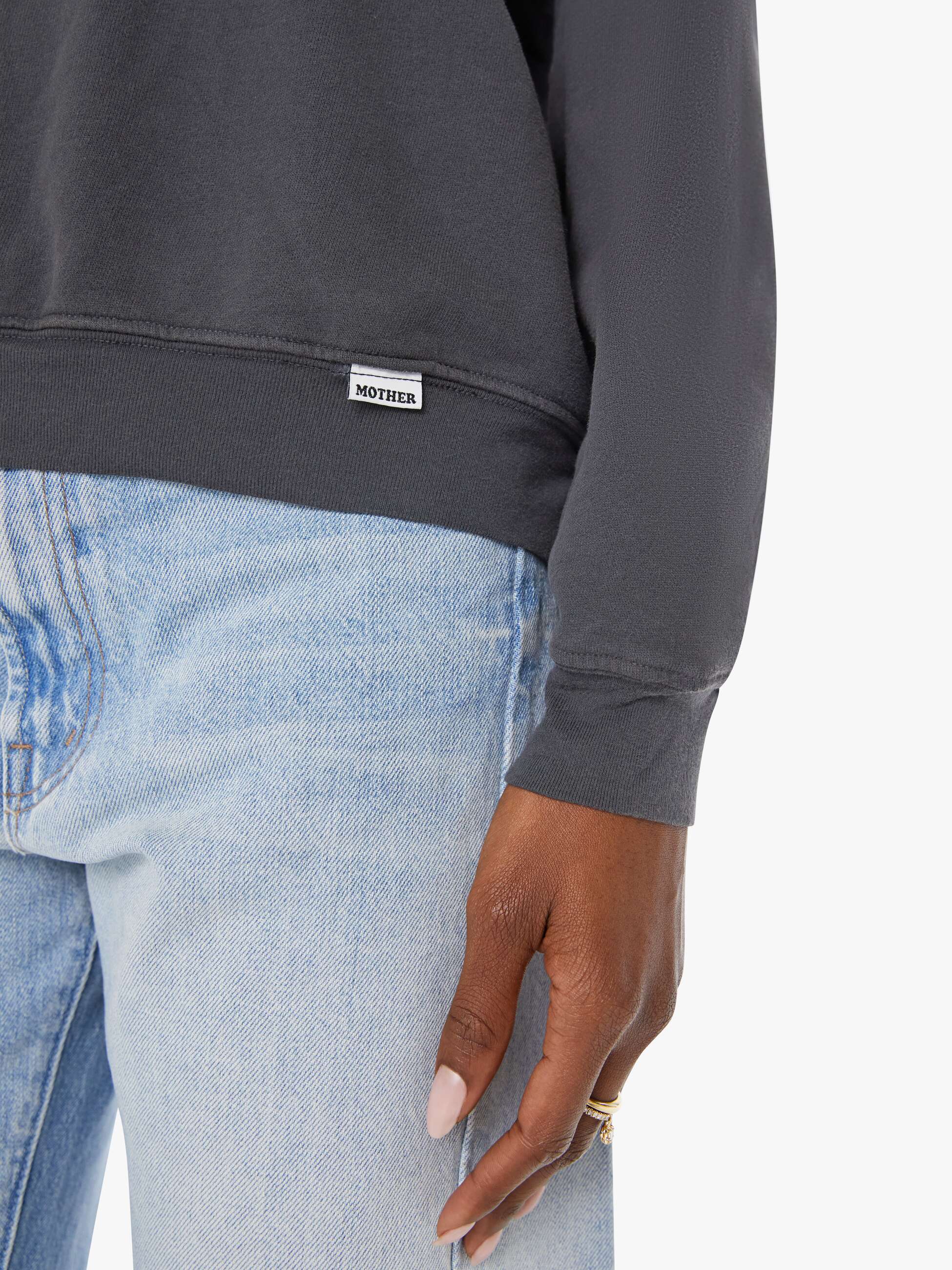 Women The Biggie Concert | Mother Denim Black