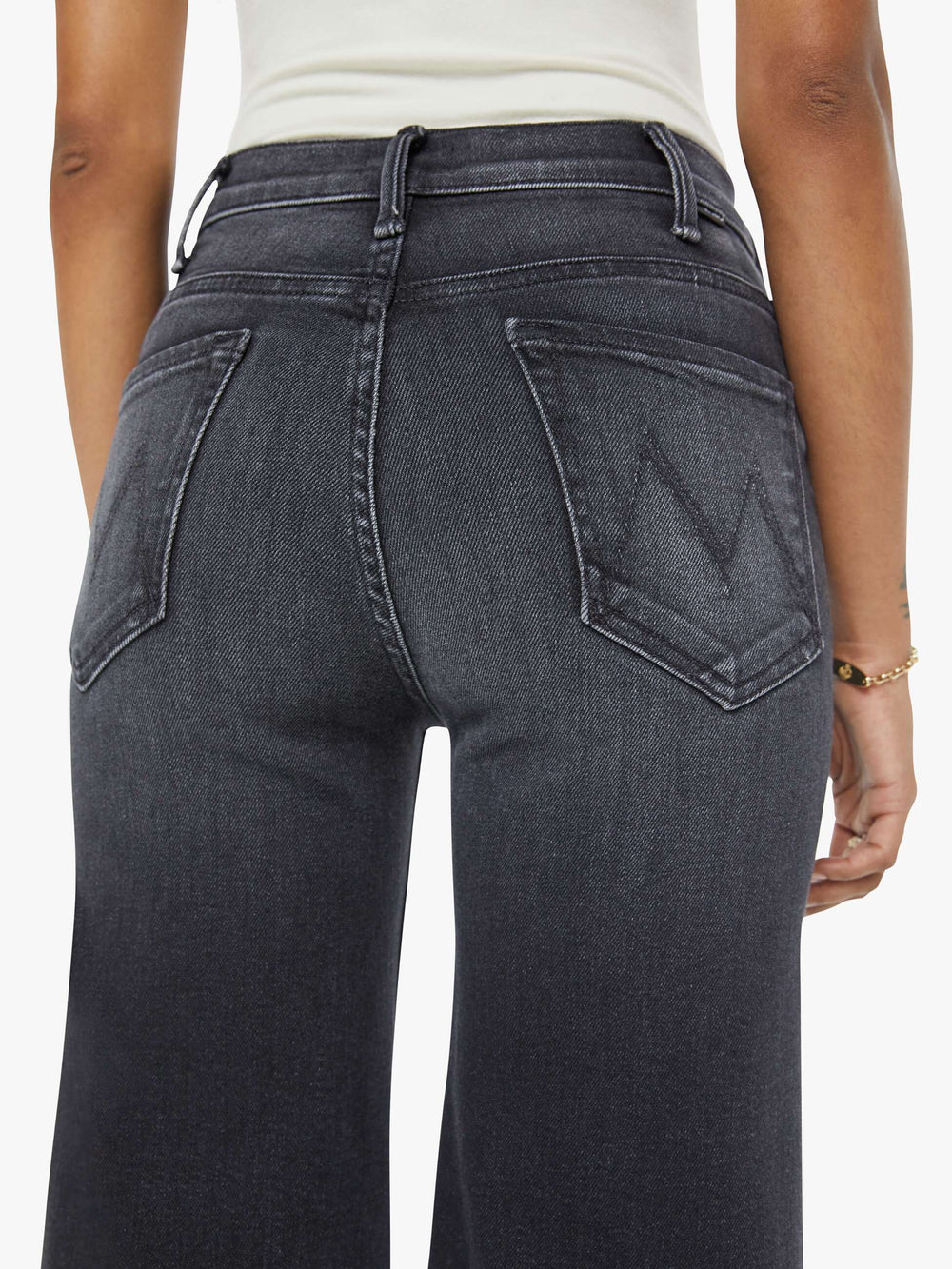Women PETITES The Lil Hustler Roller Sneak | Mother Denim Not Today Satan