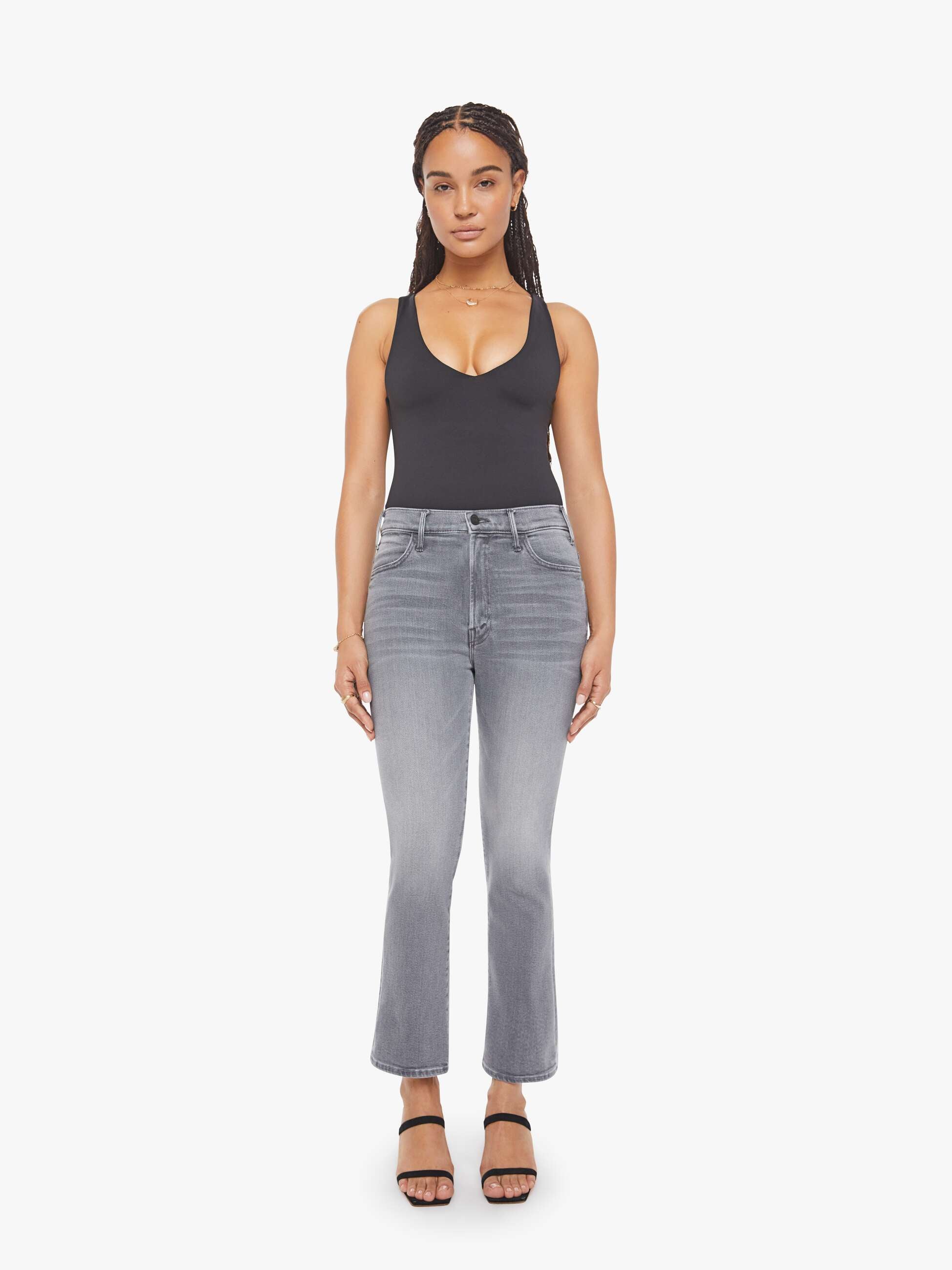 Women PETITES The Lil Hustler Ankle | Mother Denim Escape Goat