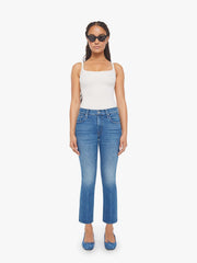 Women PETITES The Lil Insider Ankle | Mother Denim Get Two Birds Stoned