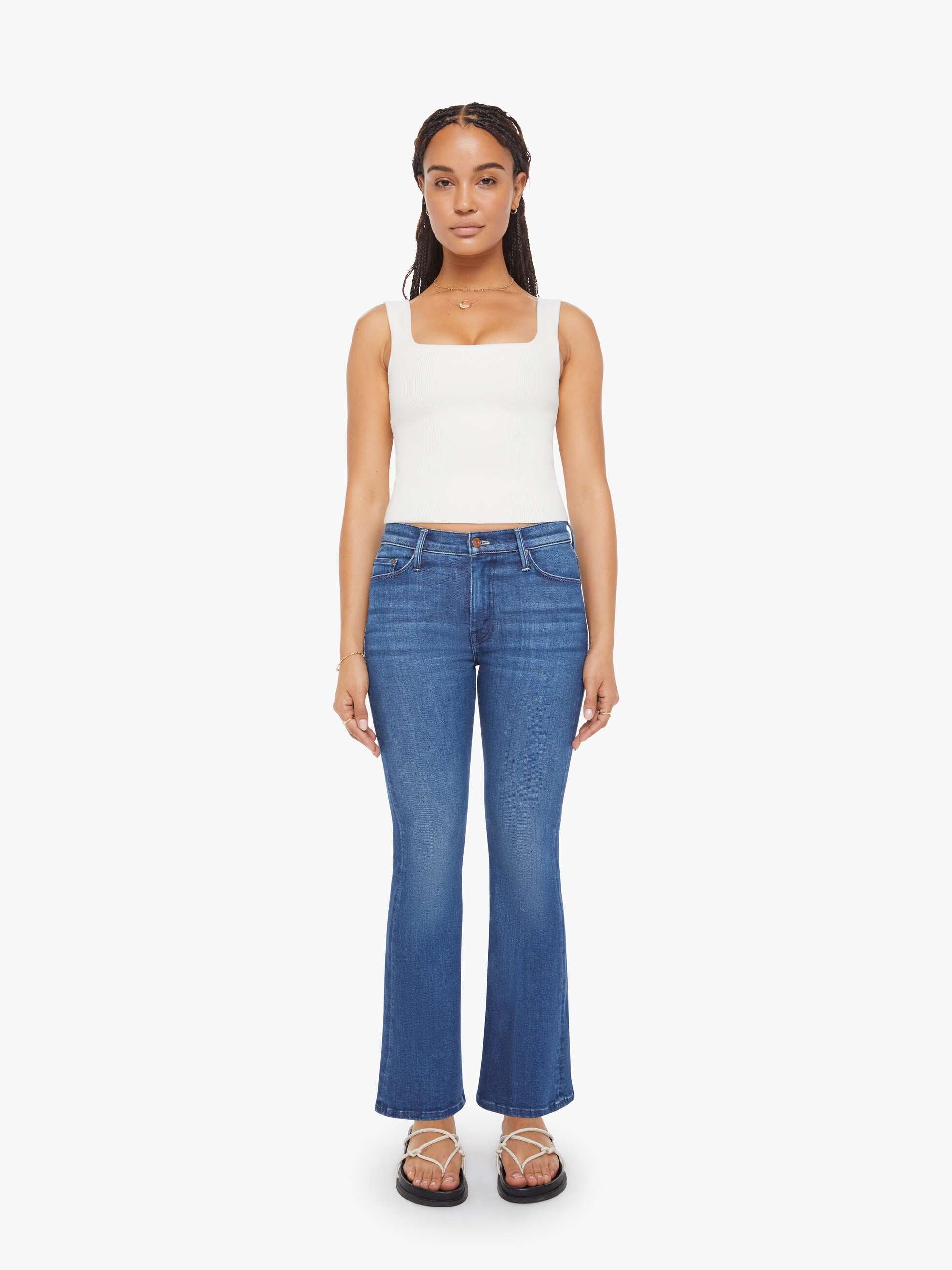 Women PETITES The Lil Weekender | Mother Denim Nip It In The Butt