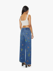 Women PETITES The Lil Rerun Zip Sneak | Mother Denim Field Of Flowers