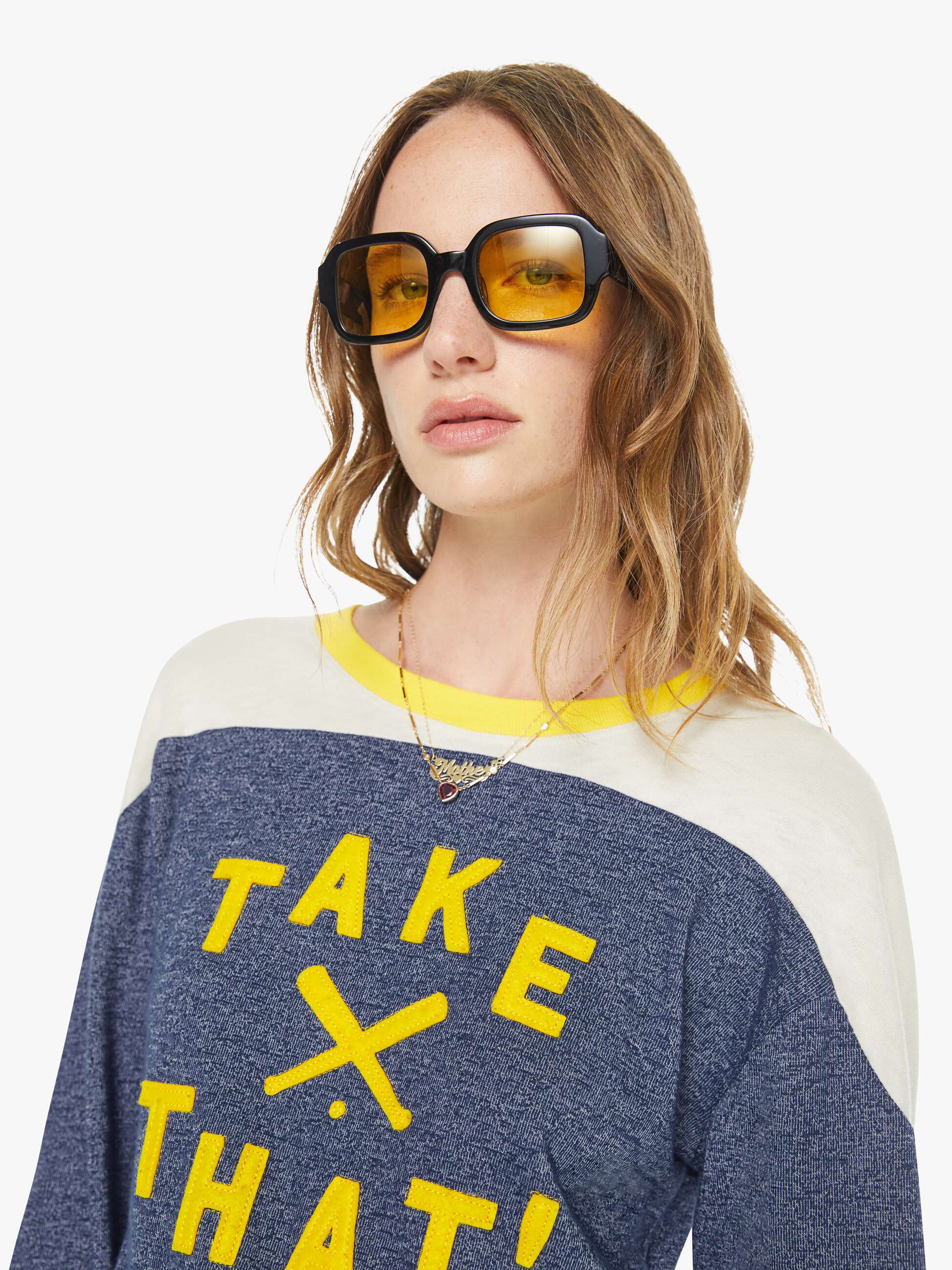 Women PETITES The Lil Lemon Twist Sneak | Mother Denim Munchies