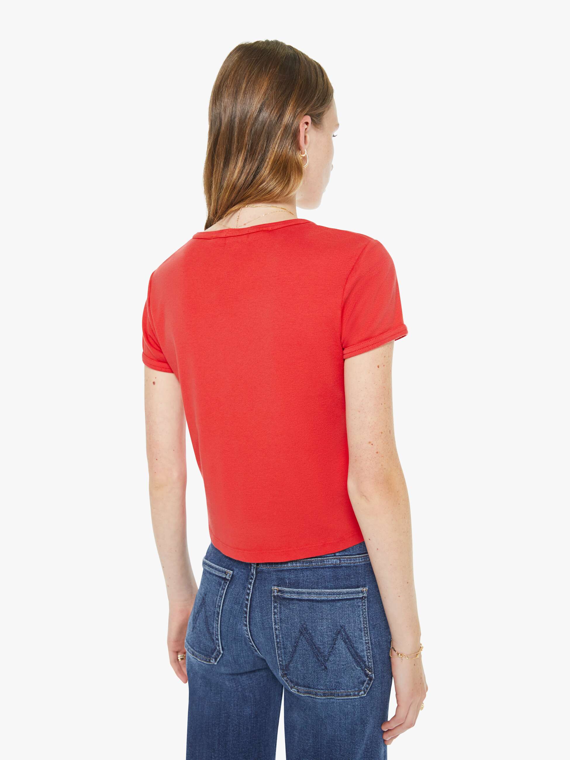 Women PETITES The Lil Hustler Roller Patch Pocket Skimp | Mother Denim One Last Shot
