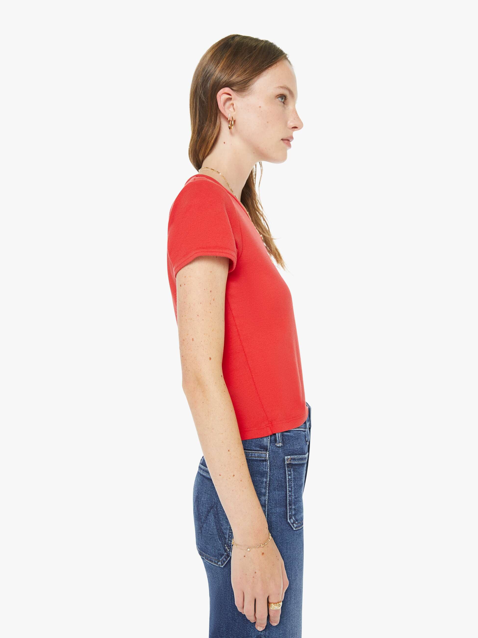 Women PETITES The Lil Hustler Roller Patch Pocket Skimp | Mother Denim One Last Shot