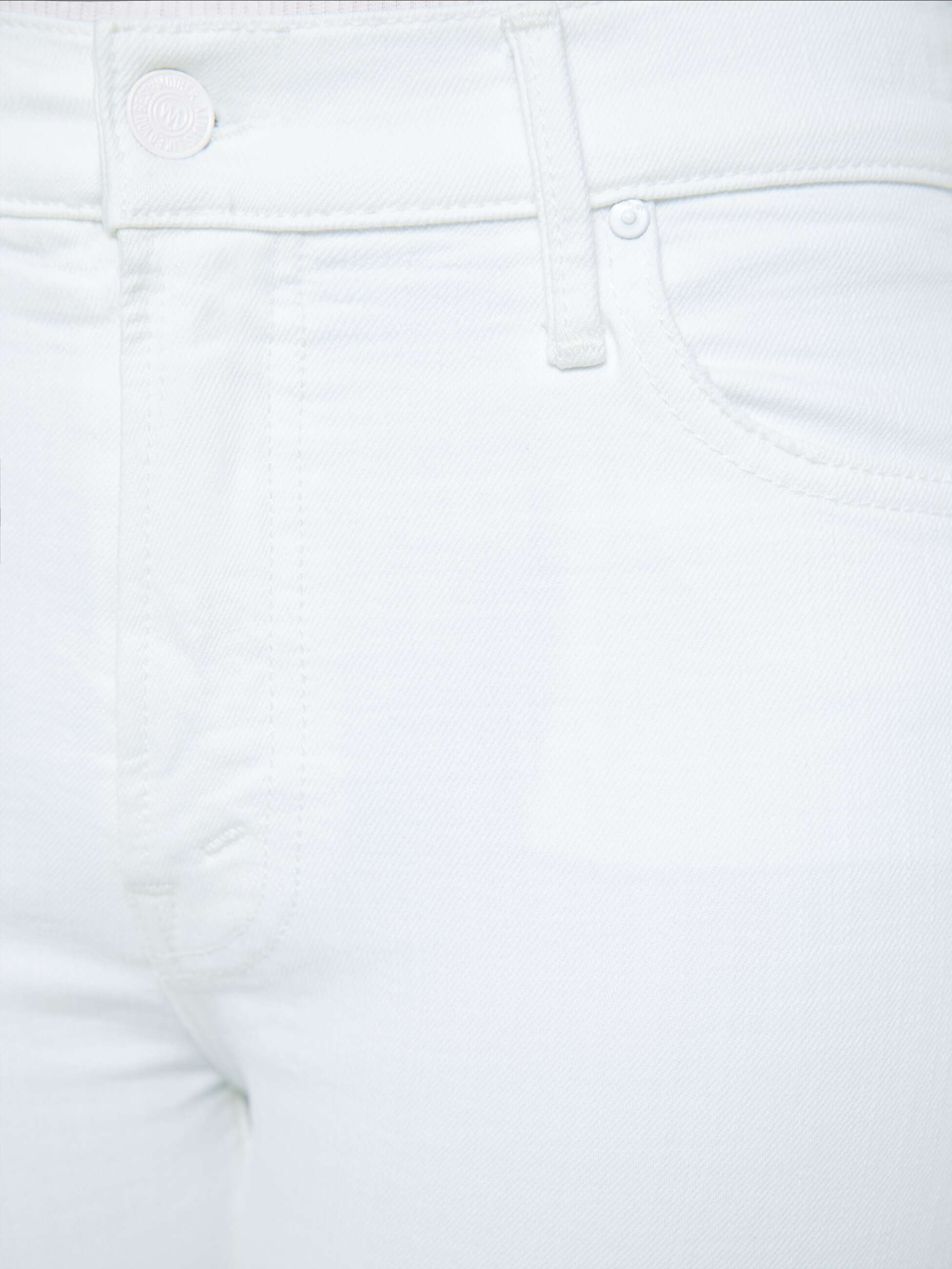 Women PETITES The Lil Kick It | Mother Denim White