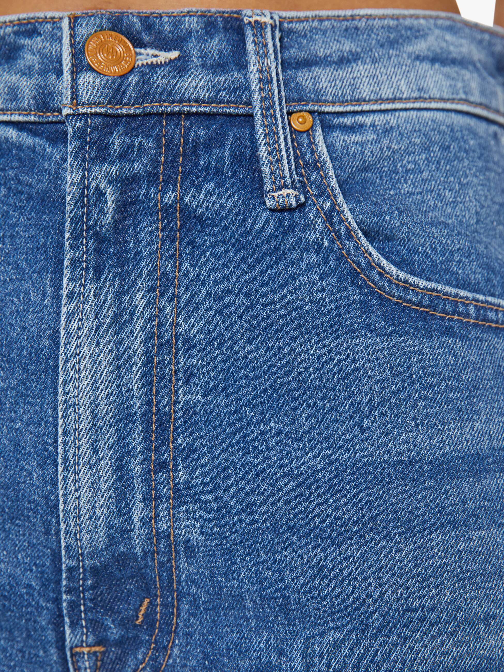 Women PETITES The Lil High Waisted Bookie Sneak | Mother Denim Knick Knack Paddy Whack
