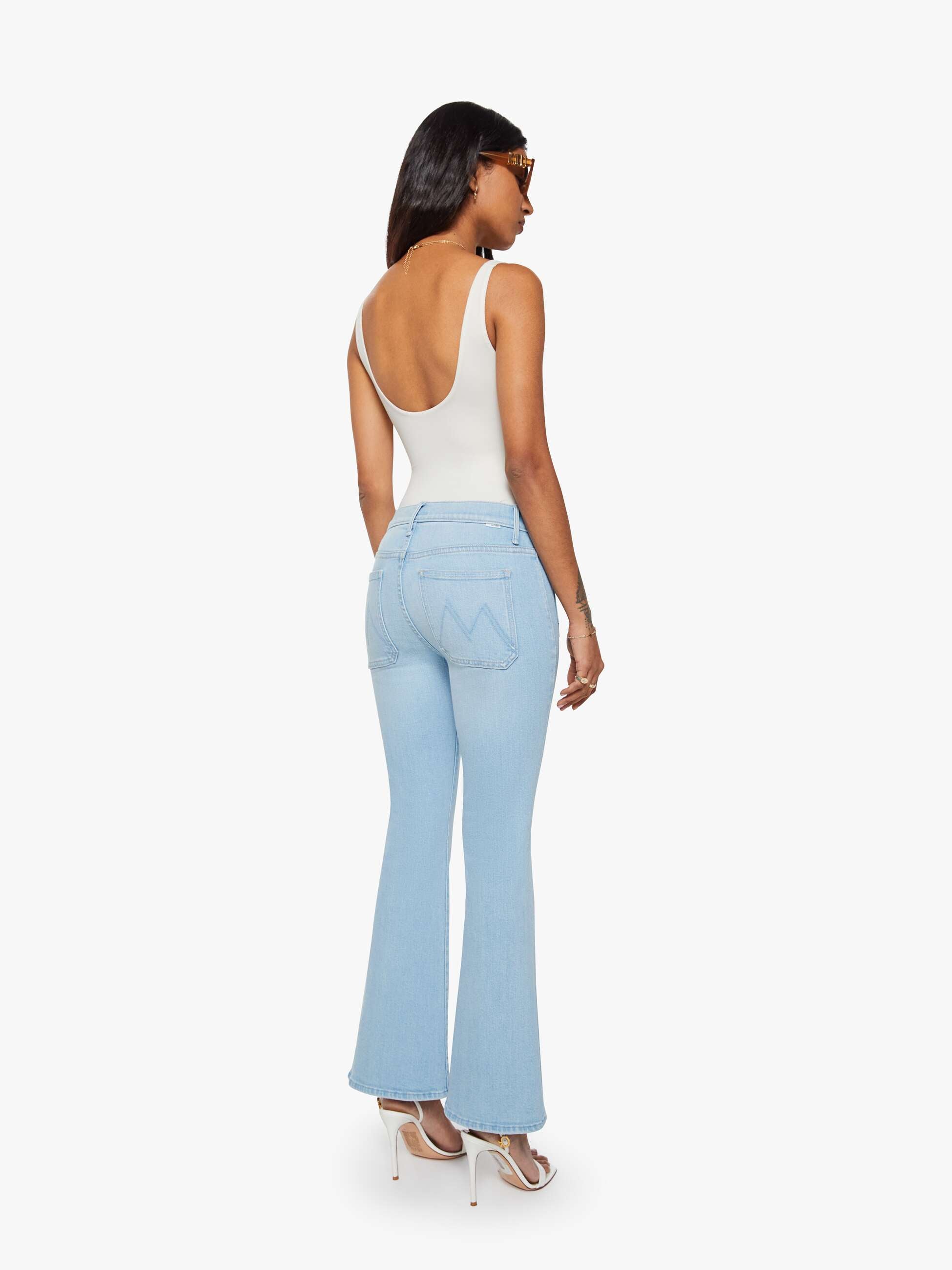 Women PETITES The Lil Patch Pocket Weekender | Mother Denim Sauced By Six