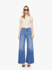 Women PETITES The Lil Lemon Twist Skimp | Mother Denim Blue (Navy)