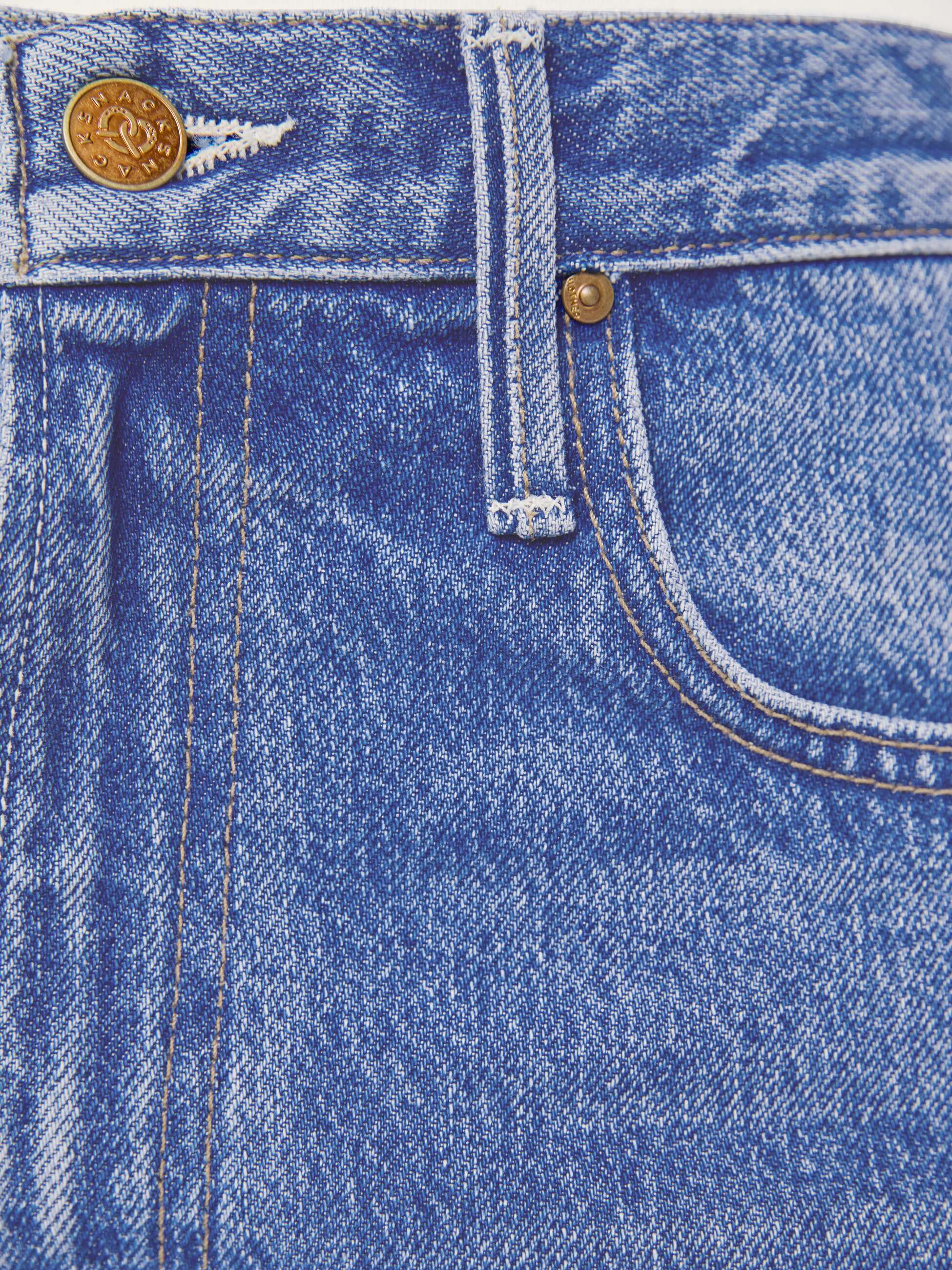Women PETITES The Lil Lemon Twist Skimp | Mother Denim Blue (Navy)