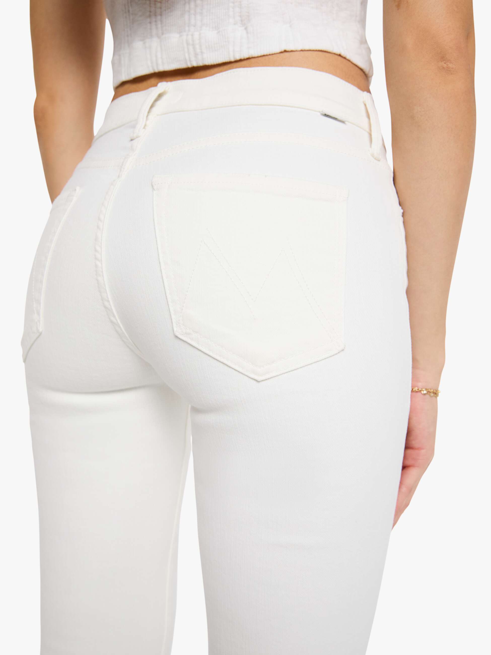 Women Women's The Mid Rise Dazzler Ankle Fairest of Them All | Mother Denim FAIREST OF THEM ALL