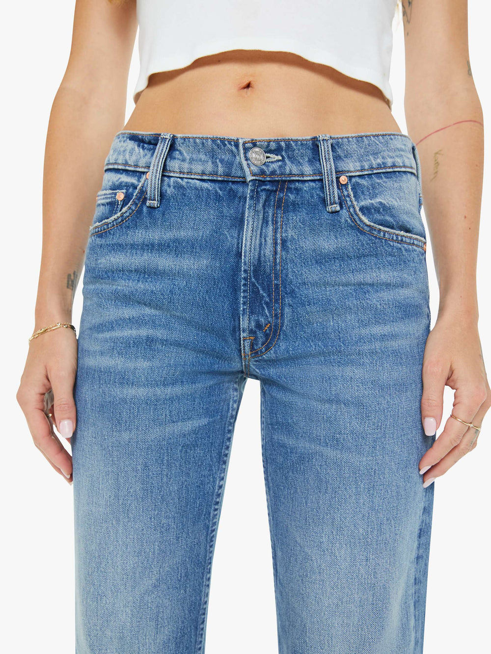 Women The Reifler | Mother Denim Early Blue