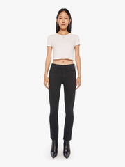 Women The Mid Rise Dazzler Ankle | Mother Denim Black