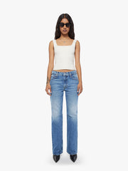Women PETITES The Lil Reifler | Mother Denim Blue (Medium)