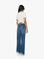 Women PETITES The Lil Reifler | Mother Denim Blue (Medium)