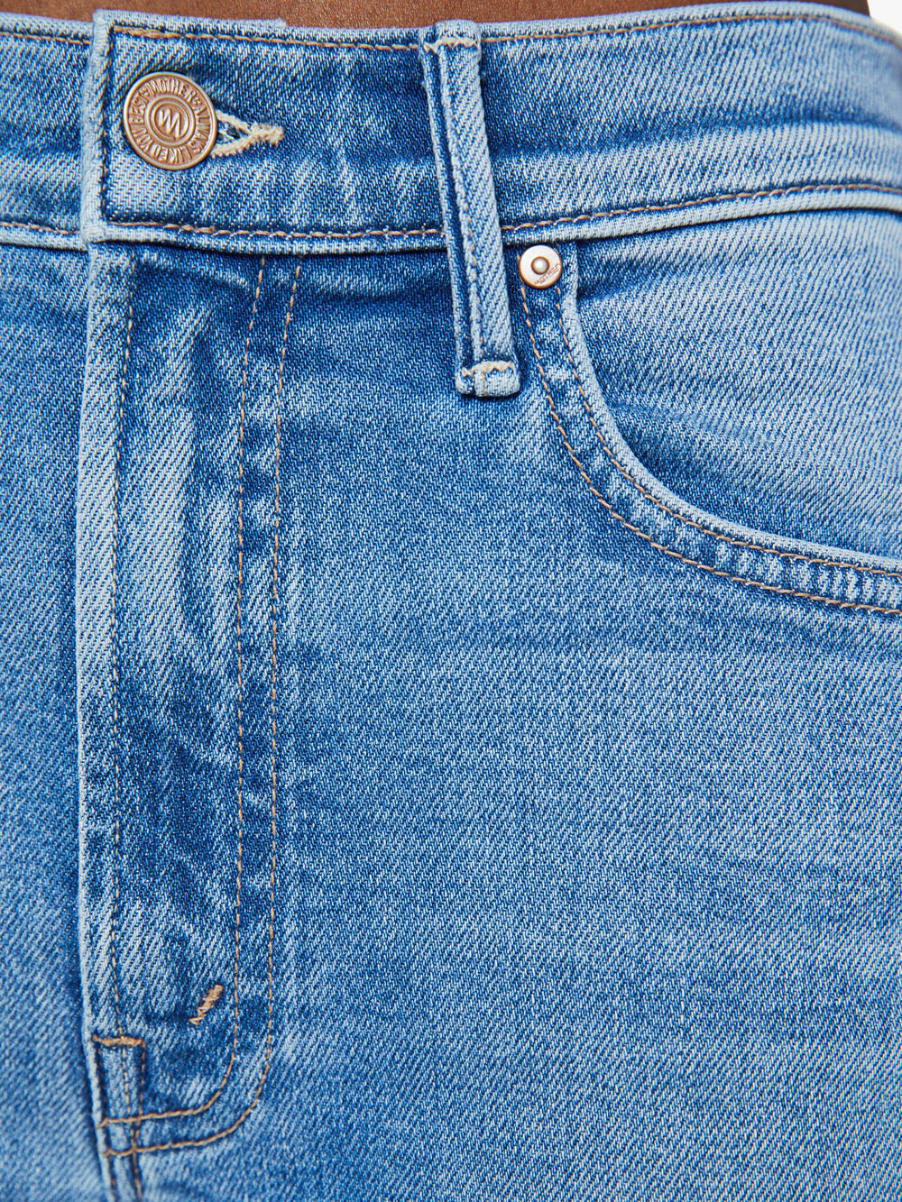 Women The Kick It | Mother Denim Blue (Medium)