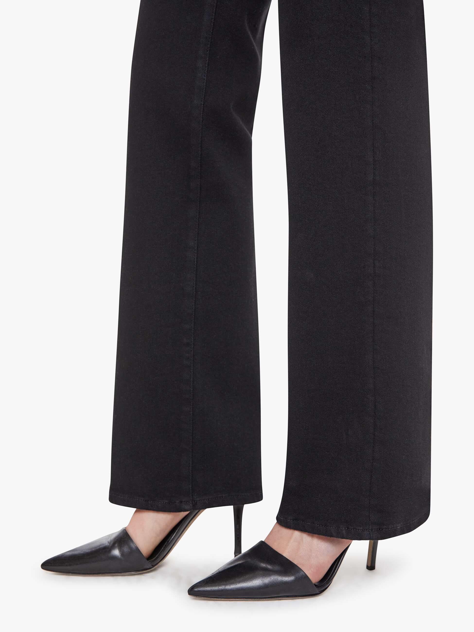 Women THE KICK IT NIGHTY NIGHT | Mother Denim Black