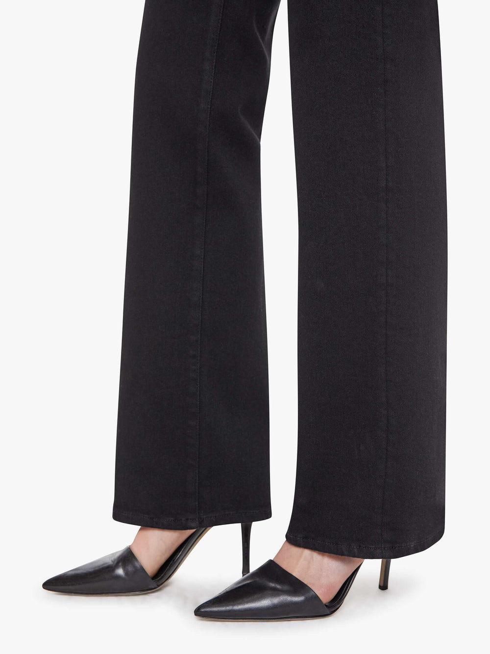 Women THE KICK IT NIGHTY NIGHT | Mother Denim Black