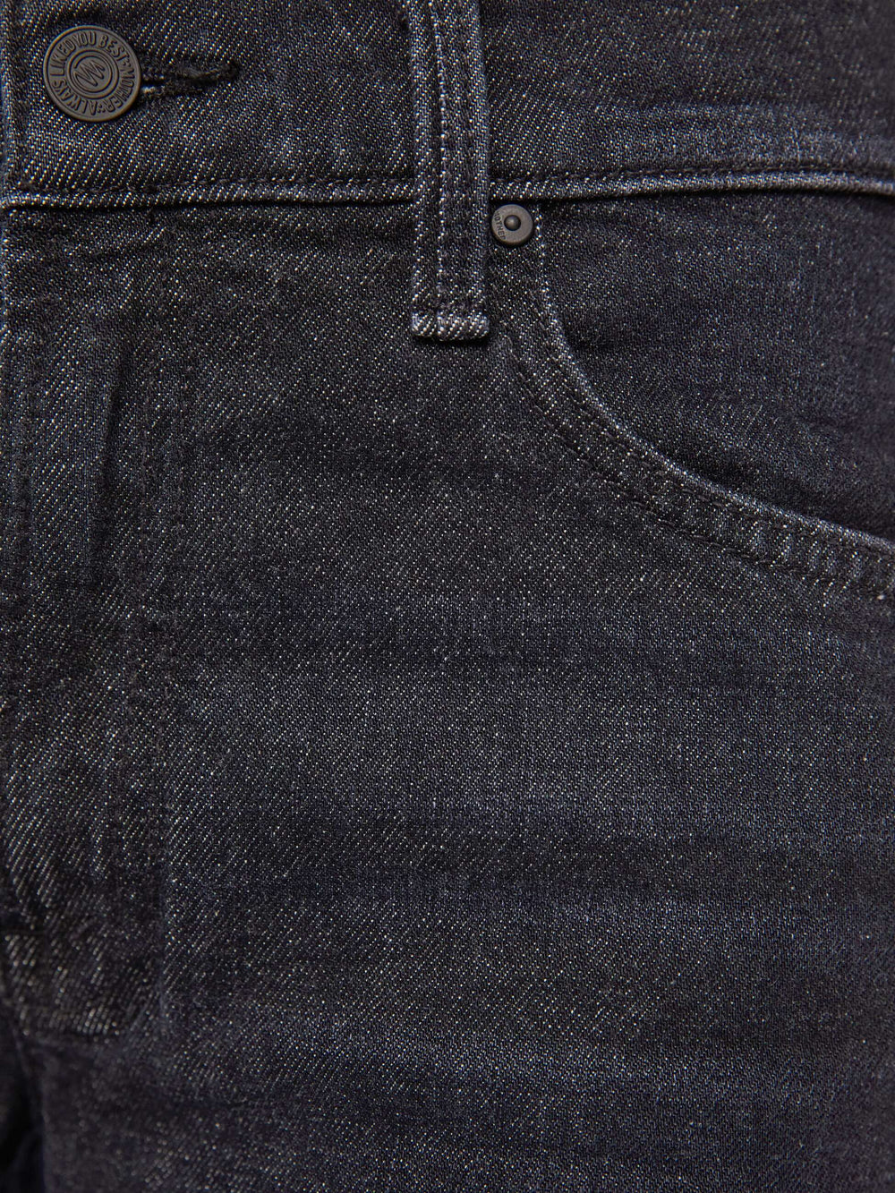 Women PETITES The Lil Reifler | Mother Denim Black