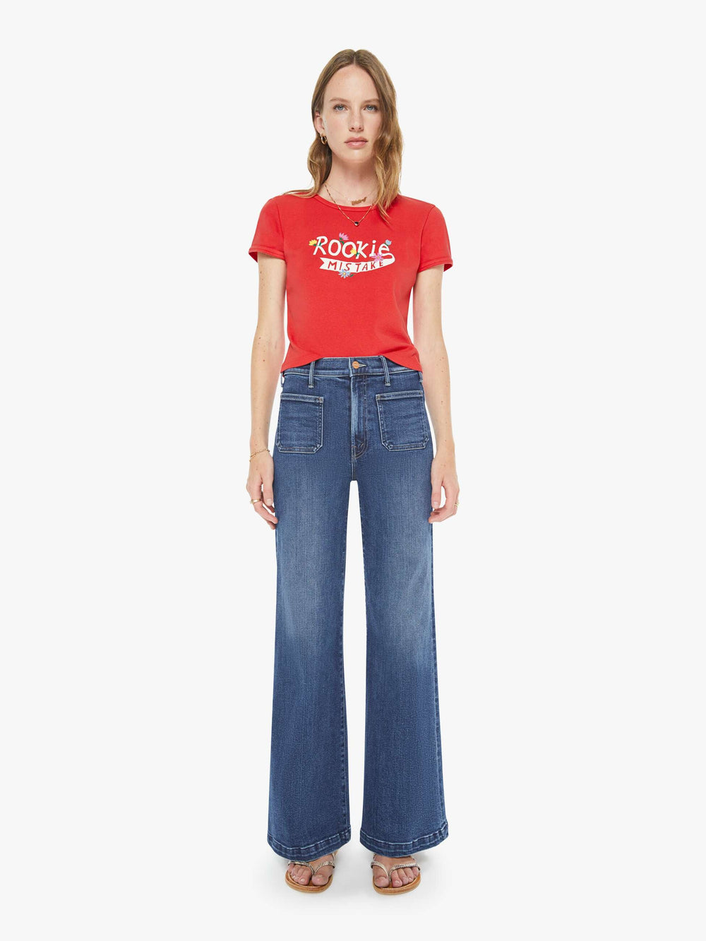 Women The Mid Rise Dazzler Skimp | Mother Denim One Last Shot