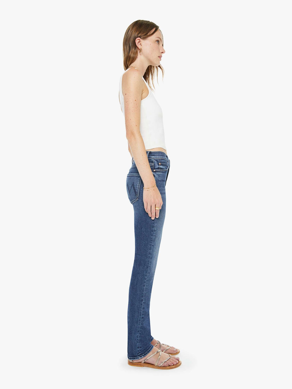 Women The Mid Rise Dazzler Skimp | Mother Denim One Last Shot
