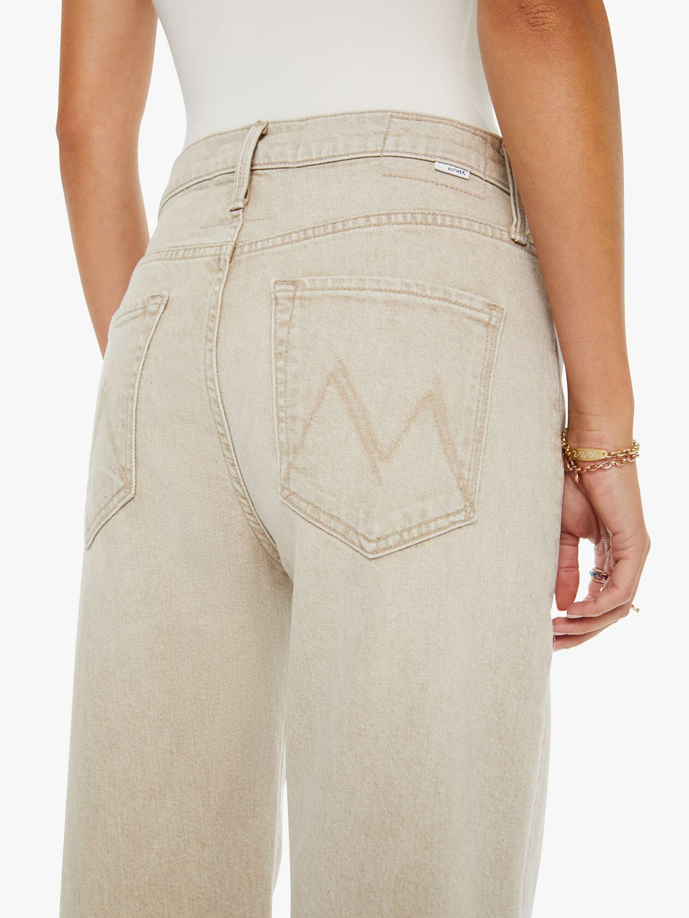 Women The Dodger Sneak | Mother Denim Caramel