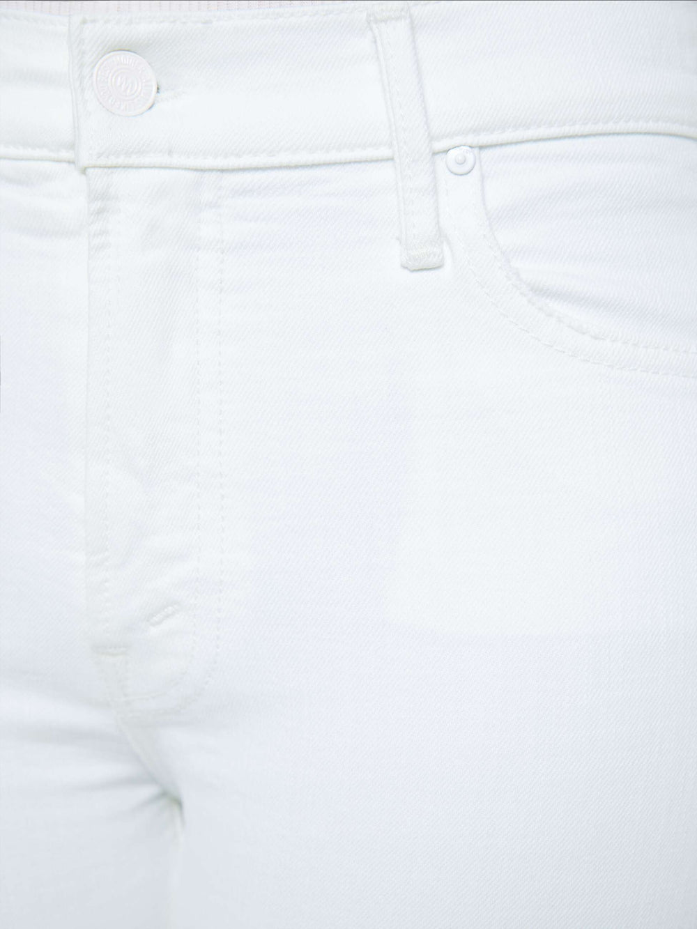 Women PETITES The Lil Kick It | Mother Denim White