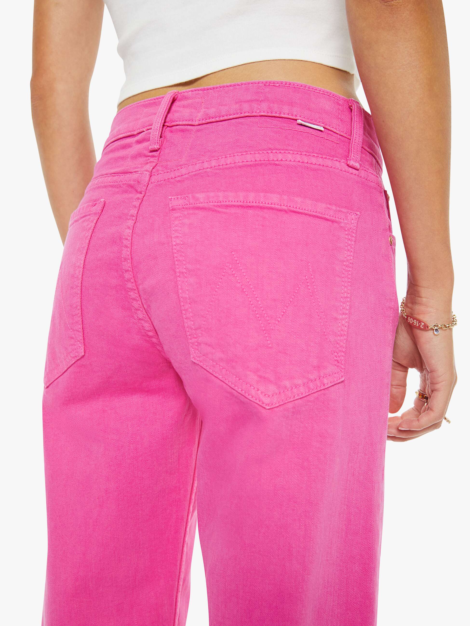 Women The Newbie Skimp | Mother Denim Shocking Pink