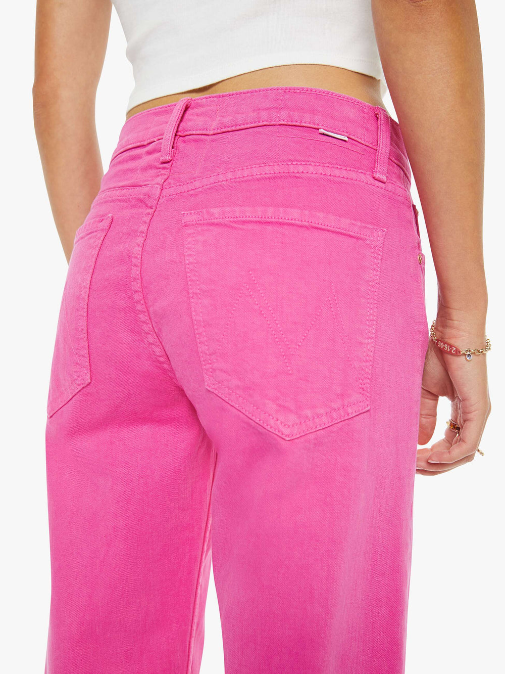 Women The Newbie Skimp | Mother Denim Shocking Pink