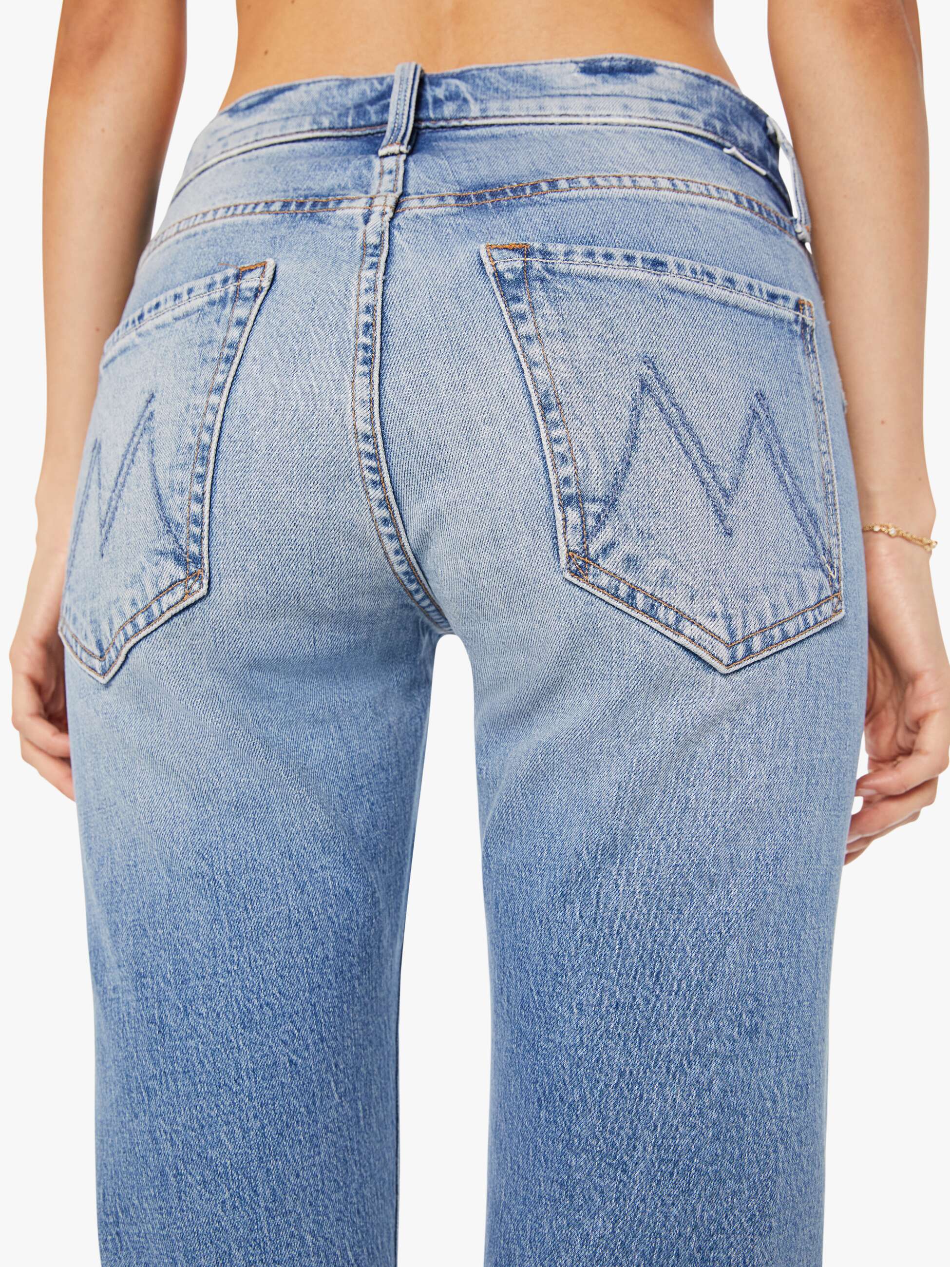 Women The Mid Rise Hiker Hover | Mother Denim Fight For Your Right