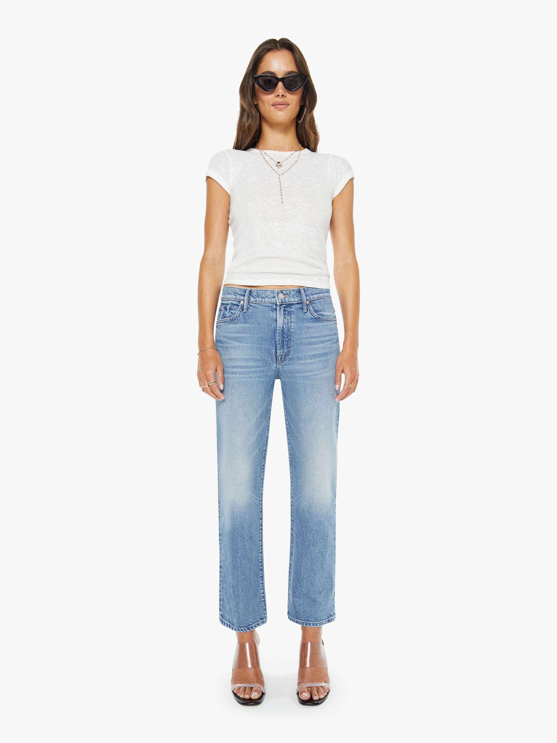 Women The Kick It Ankle | Mother Denim Birds Gone Wild