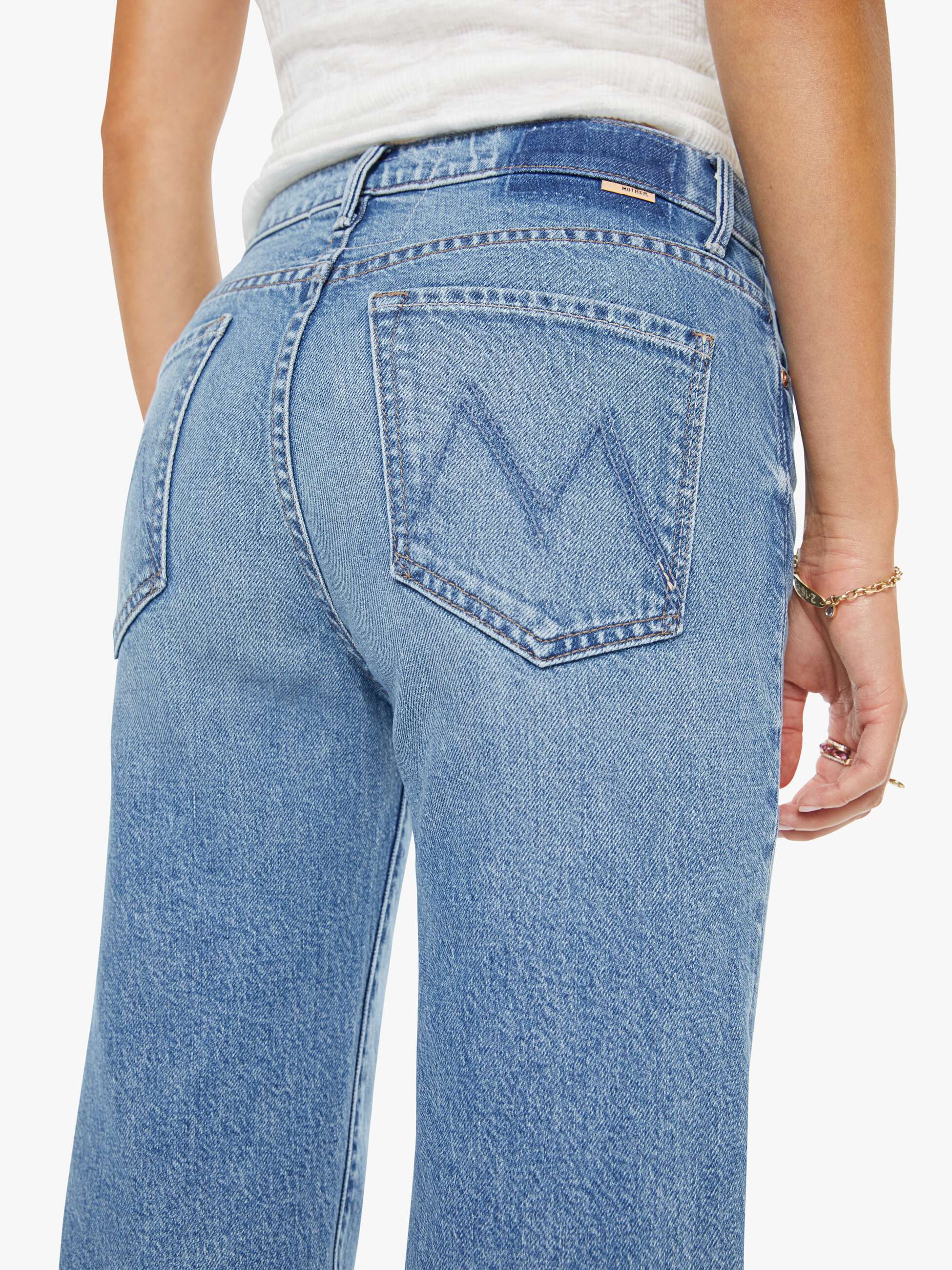 Women The Kick It Ankle | Mother Denim Birds Gone Wild
