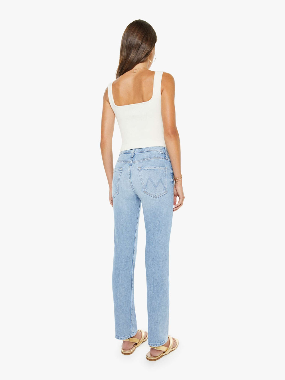 Women High Waisted Rider Hover | Mother Denim Comeback Kid
