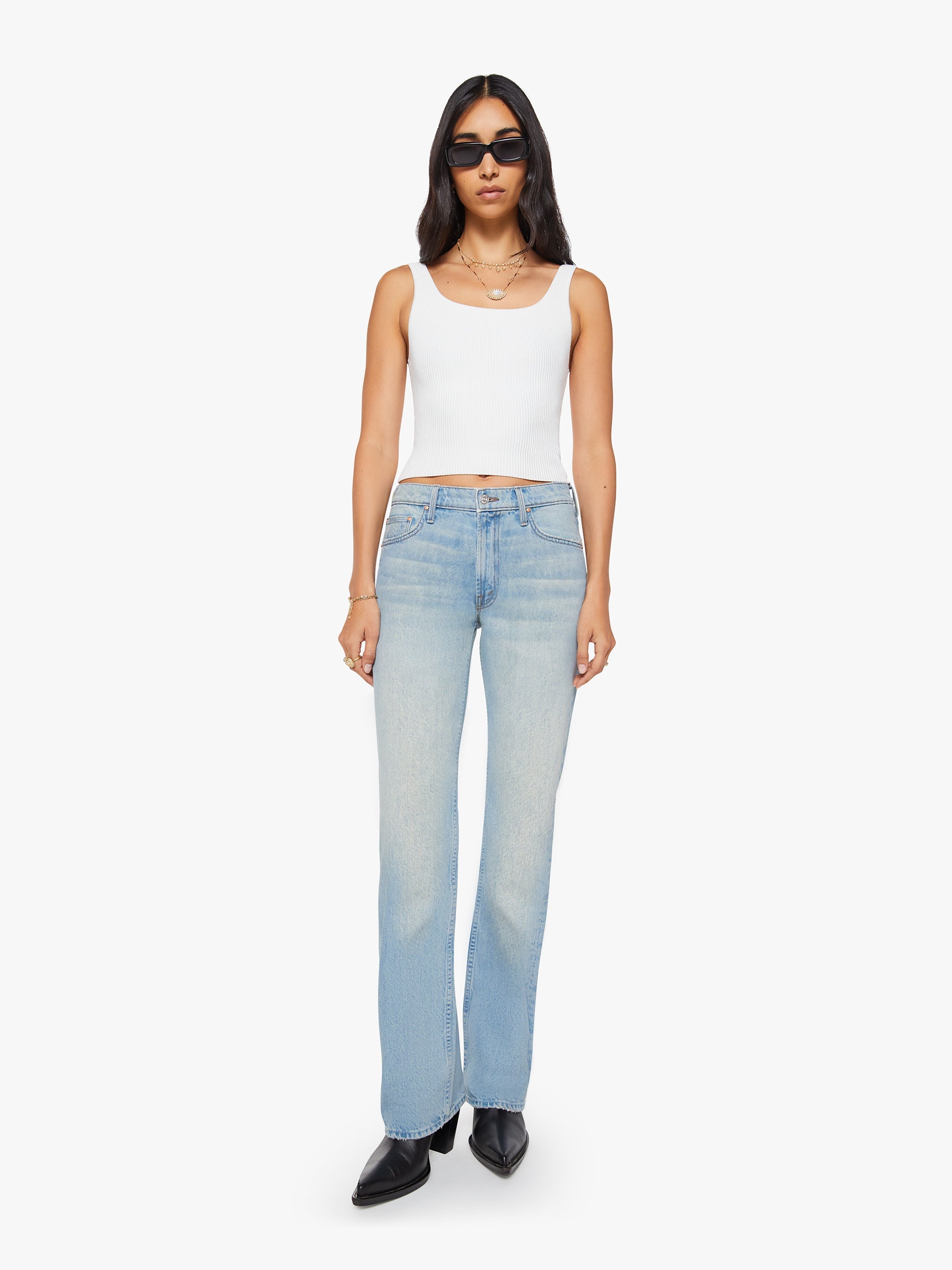 Women The Reifler | Mother Denim Blue (Light-Pastel)