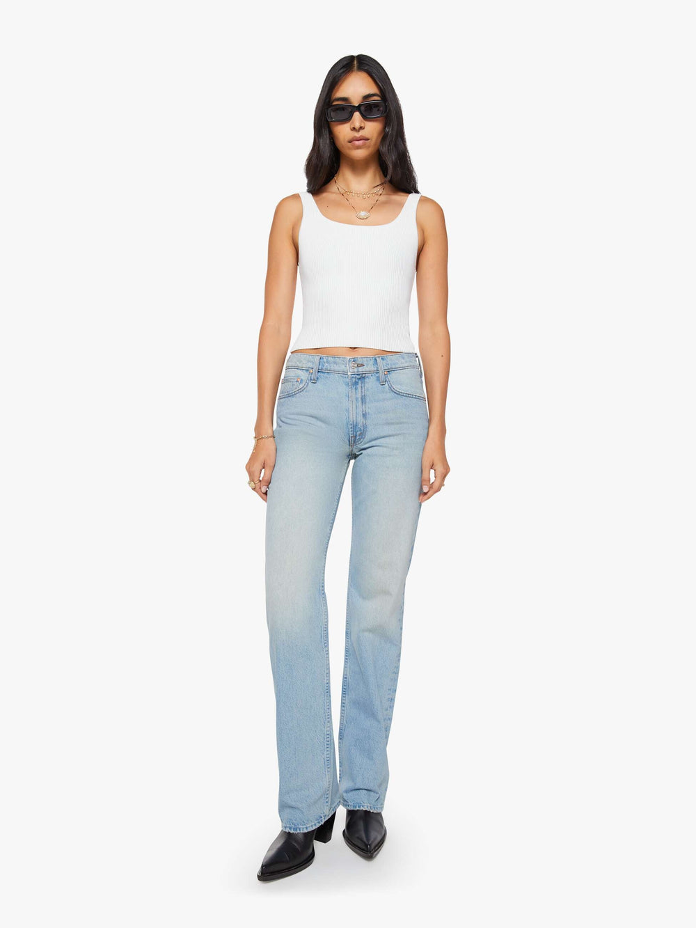 Women The Reifler | Mother Denim Blue (Light-Pastel)