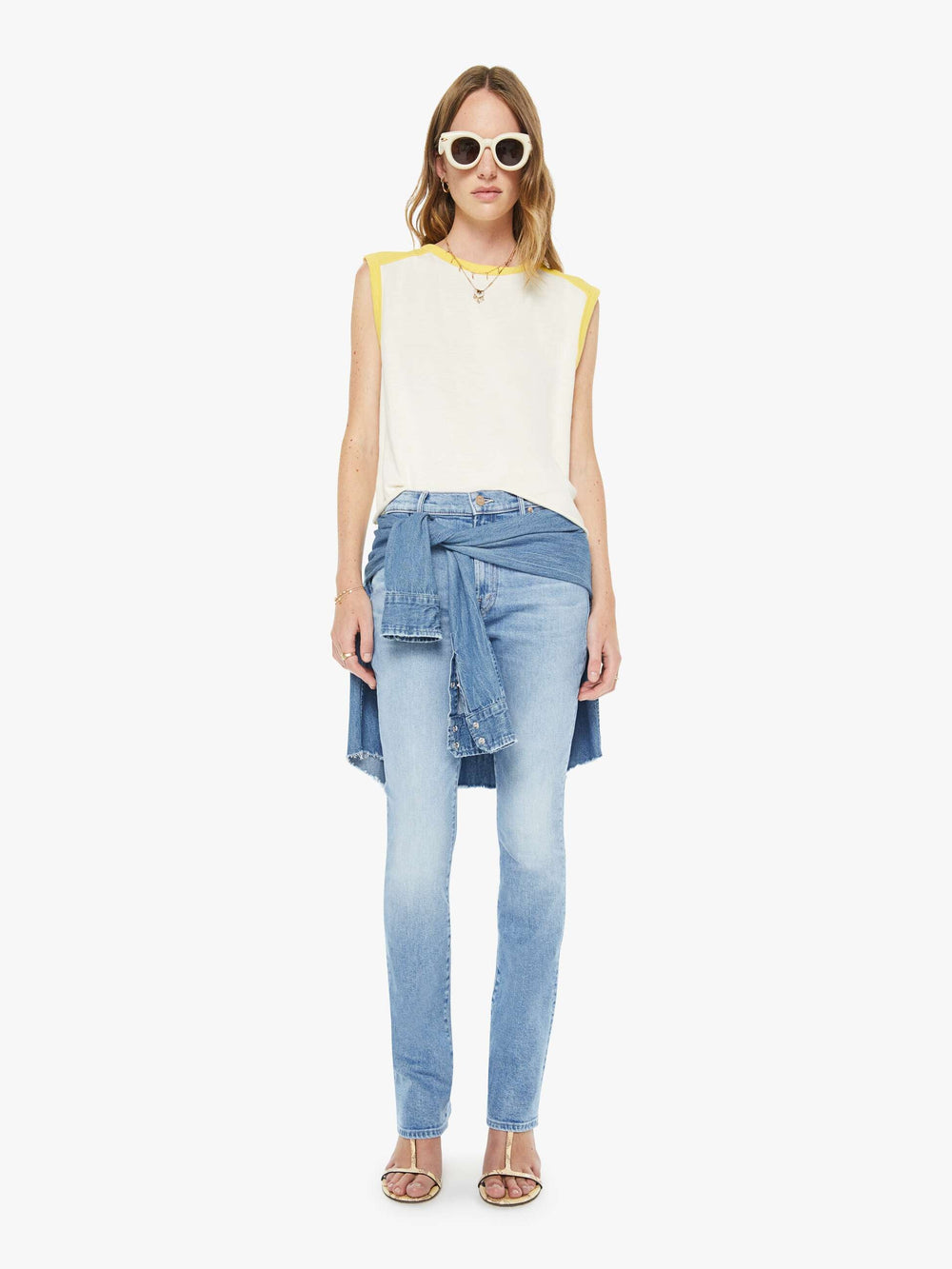 Women The Mid Rise Hiker Hover | Mother Denim Baubles And Trinkets