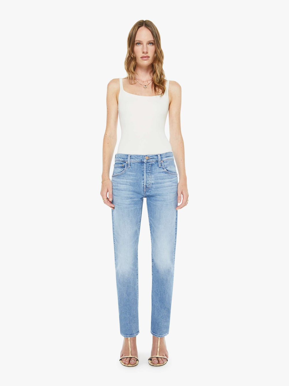 Women The Mid Rise Hiker Hover | Mother Denim Baubles And Trinkets