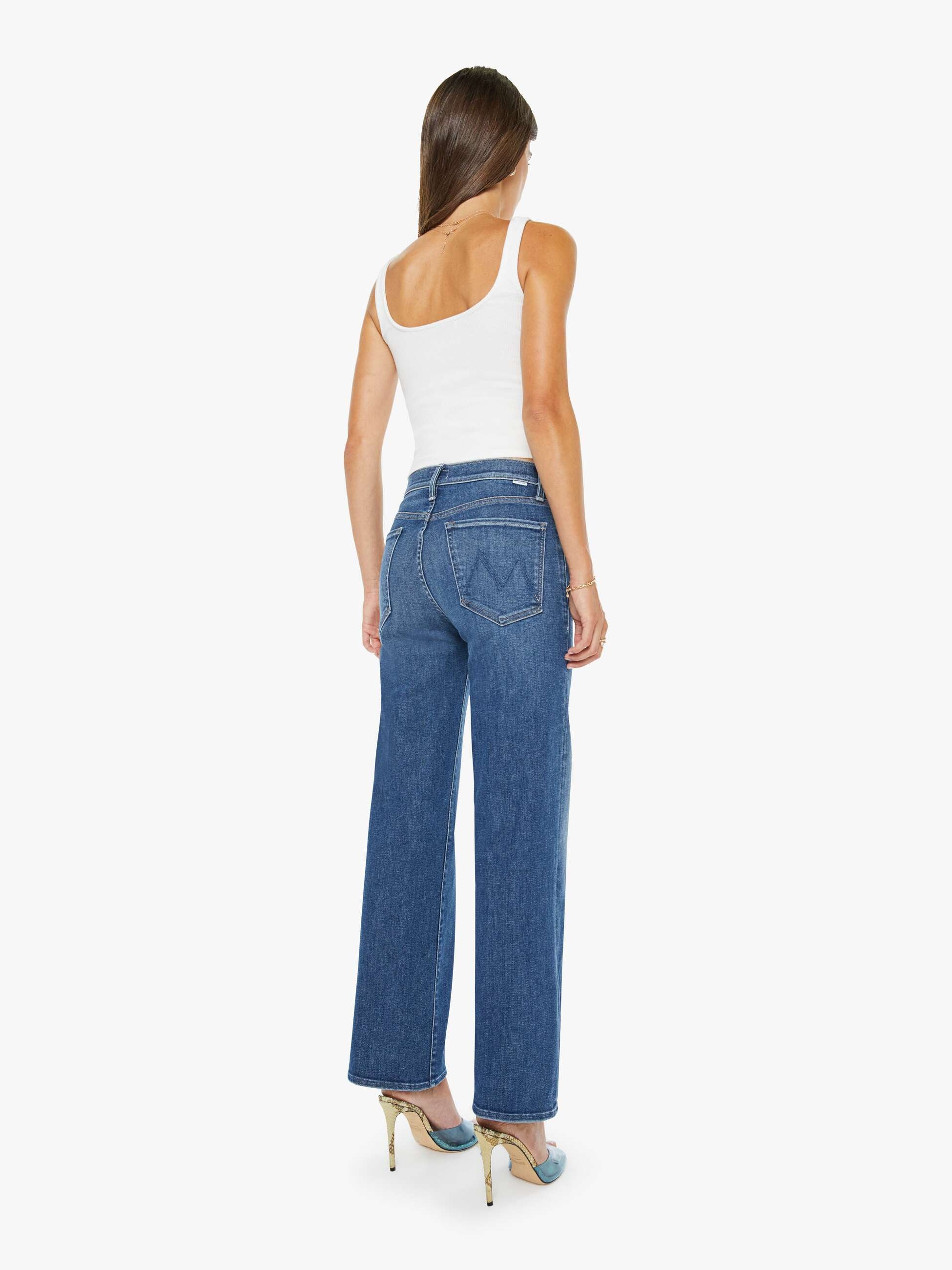 Women The Mid Rise Rambler Zip Ankle | Mother Denim Catch My Drift