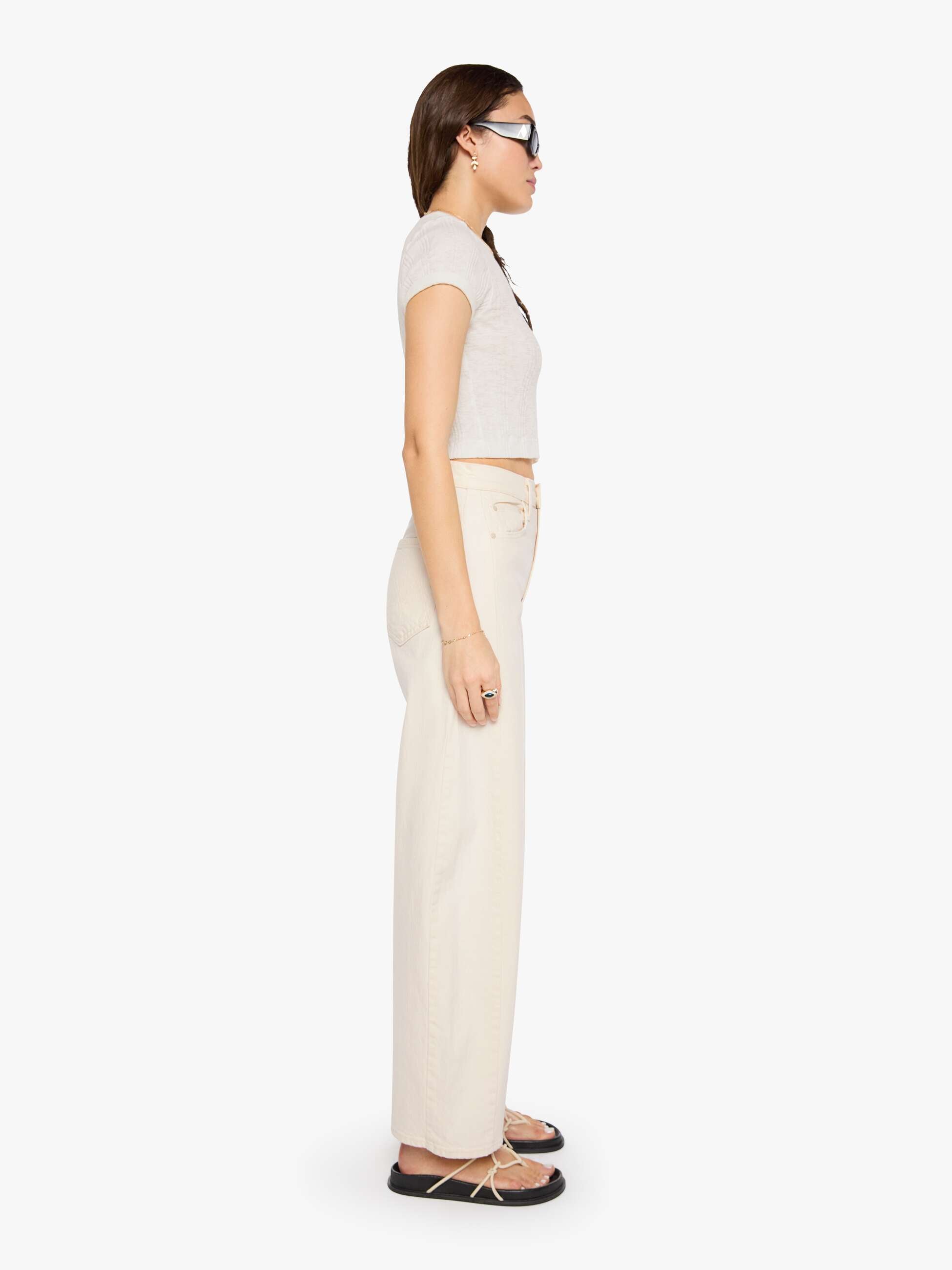 Women The Half-Pipe | Mother Denim White (Natural)