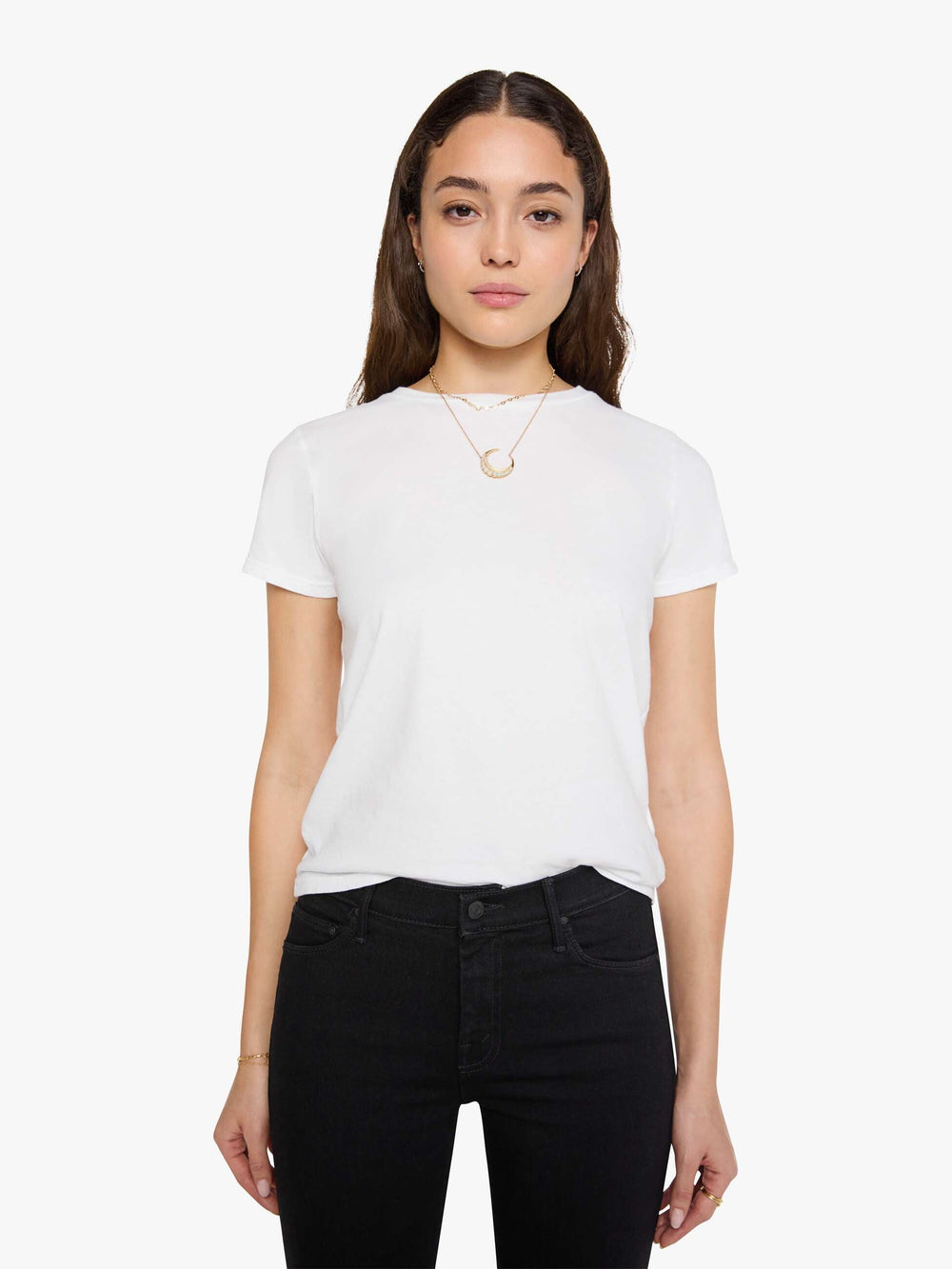 Women The Half-Pipe | Mother Denim White (Natural)