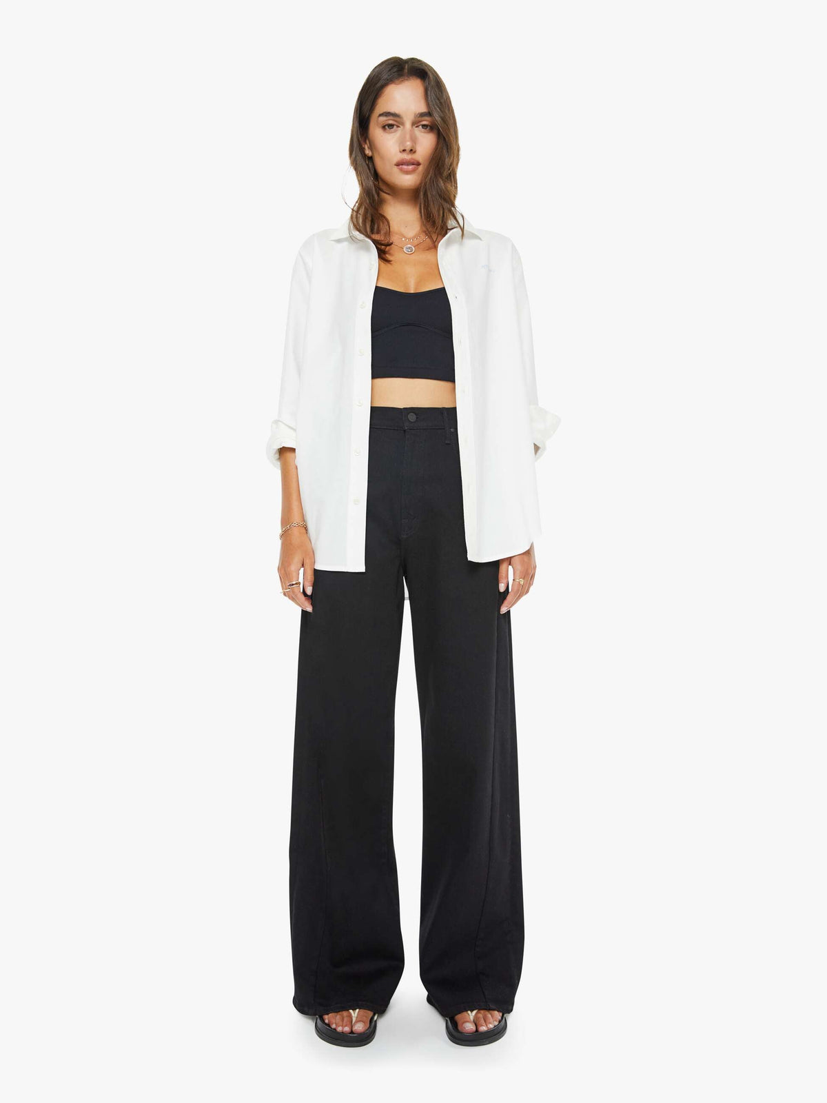 Women The Pipe-Dream Zip Sneak | Mother Denim Nighty Night