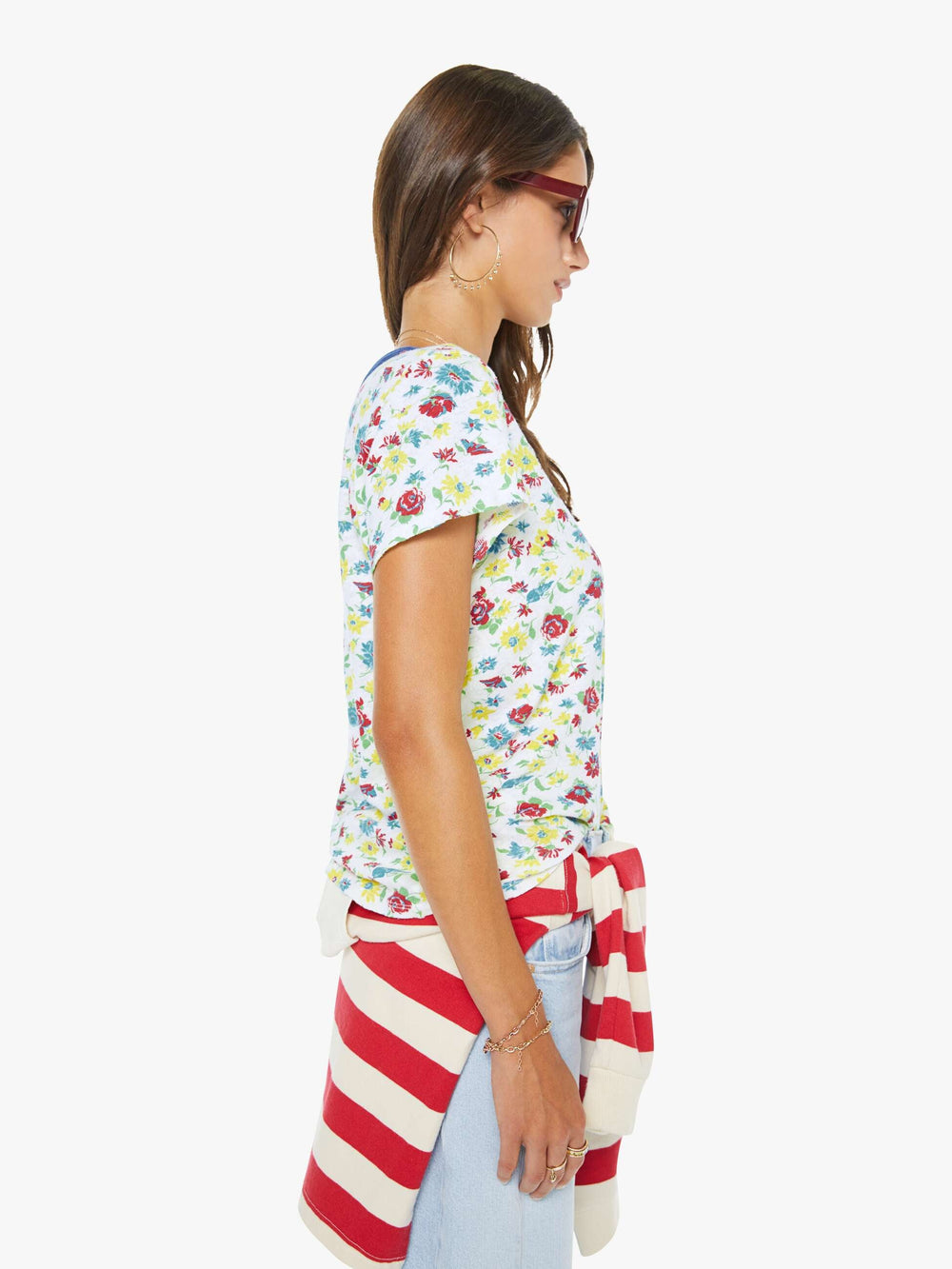 Women The Mid Rise Half-Pipe Hover | Mother Denim Instant Replay